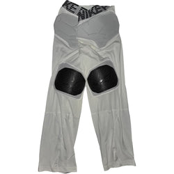 Playmaker Base: American Football Schutz Nike Pro Hyperstrong Padded Compression Pants 5-Pocket Hose Weiß Produktbild 1