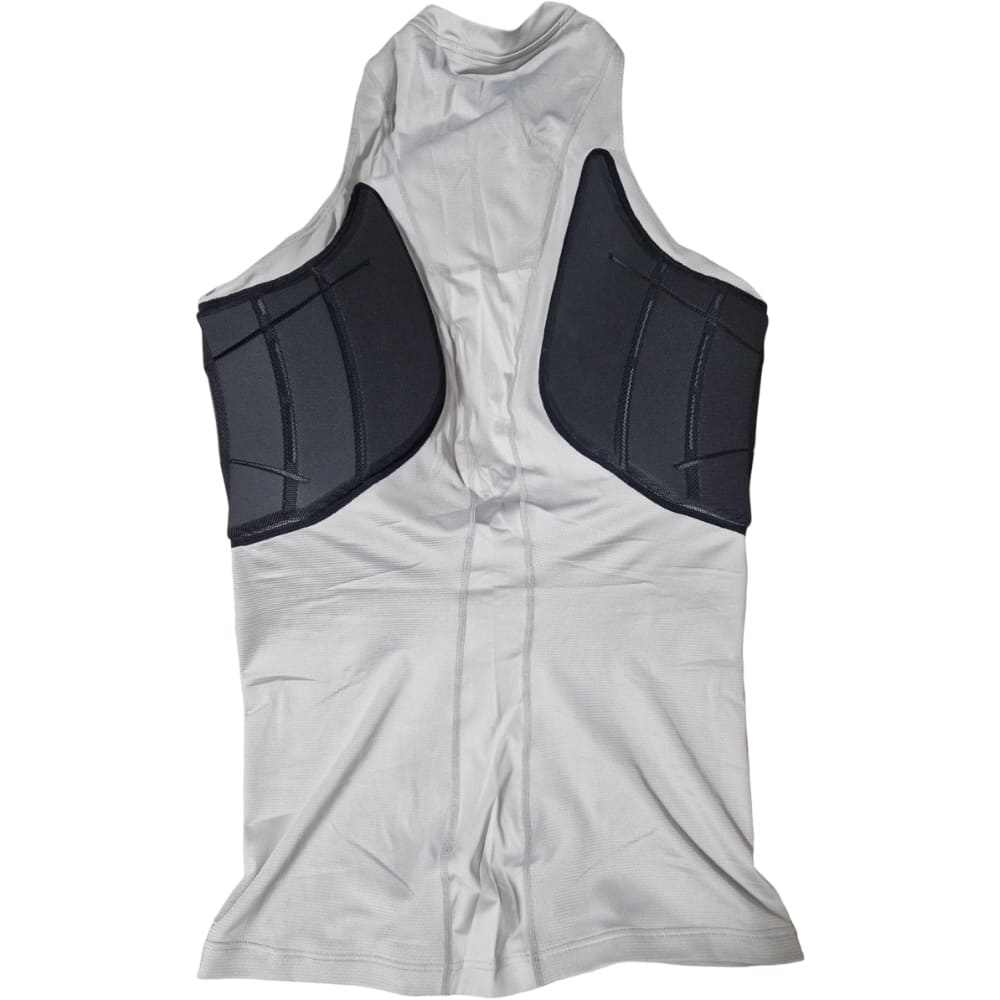 Playmaker Base: American Football Schutz Nike Pro Hyperstrong Padded Compression Shirt 2-Pads Grau Produktbild 2