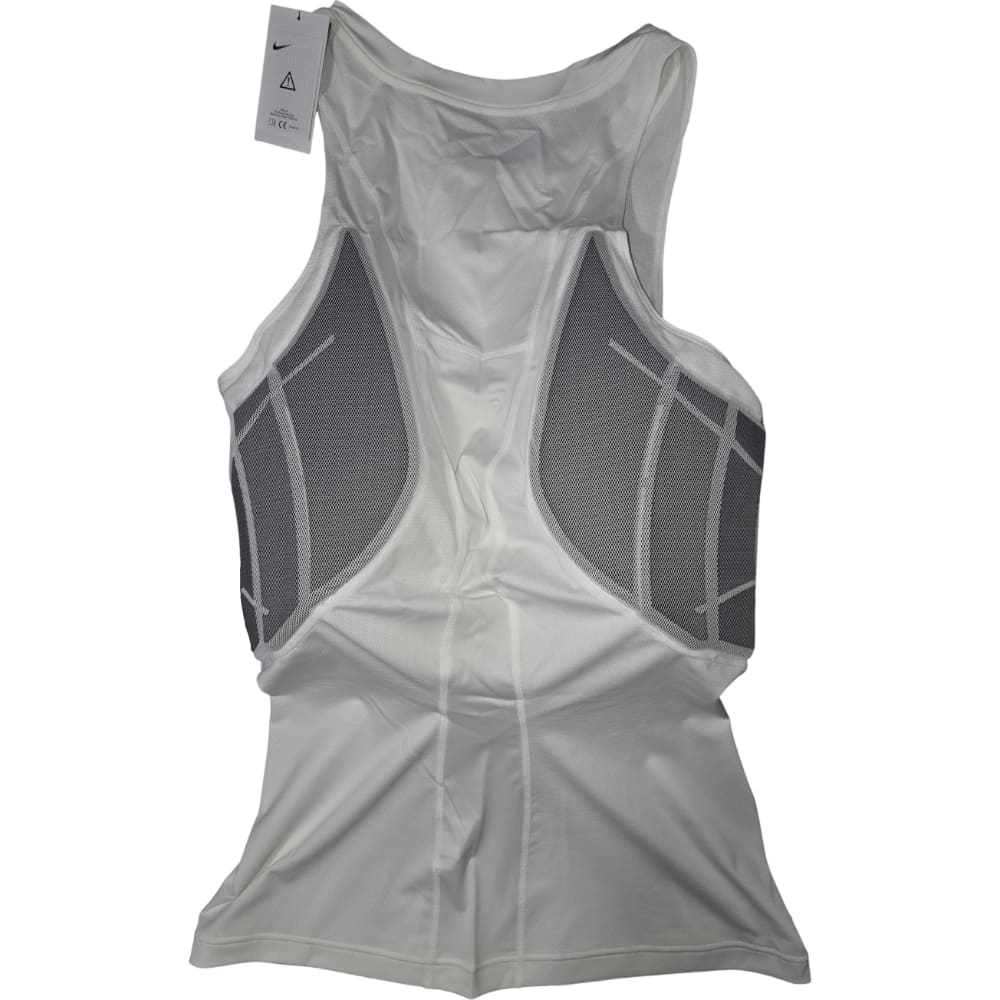 Playmaker Base American Football Schutz Nike Pro Hyperstrong Padded Compression Shirt 2-Pads Weiß Produktbild 2