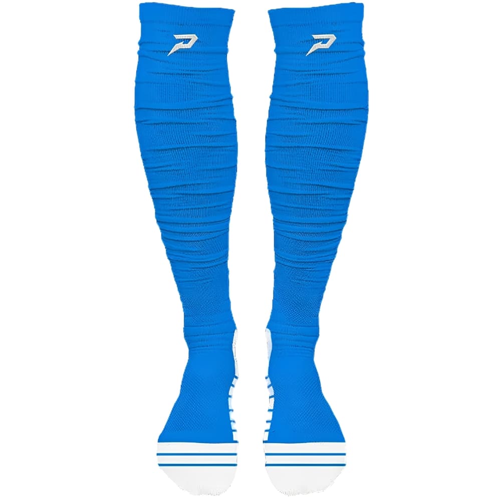 Playmaker Base: American Football Socken Phenom Elite Quantum Knit Scrunch Socks Team Colors Kolumbia-Blau Produktbild 1