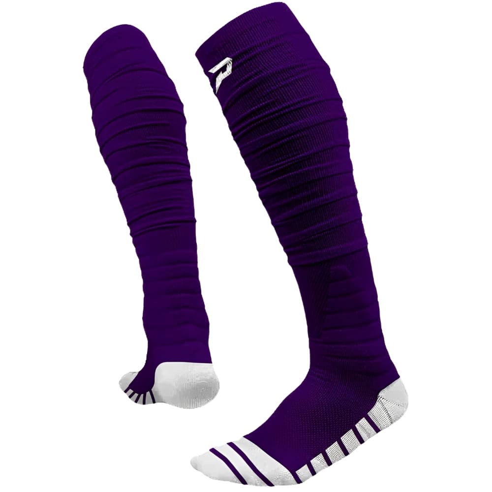 Playmaker Base: American Football Socken Phenom Elite Quantum Knit Scrunch Socks Team Colors Lila Produktbild