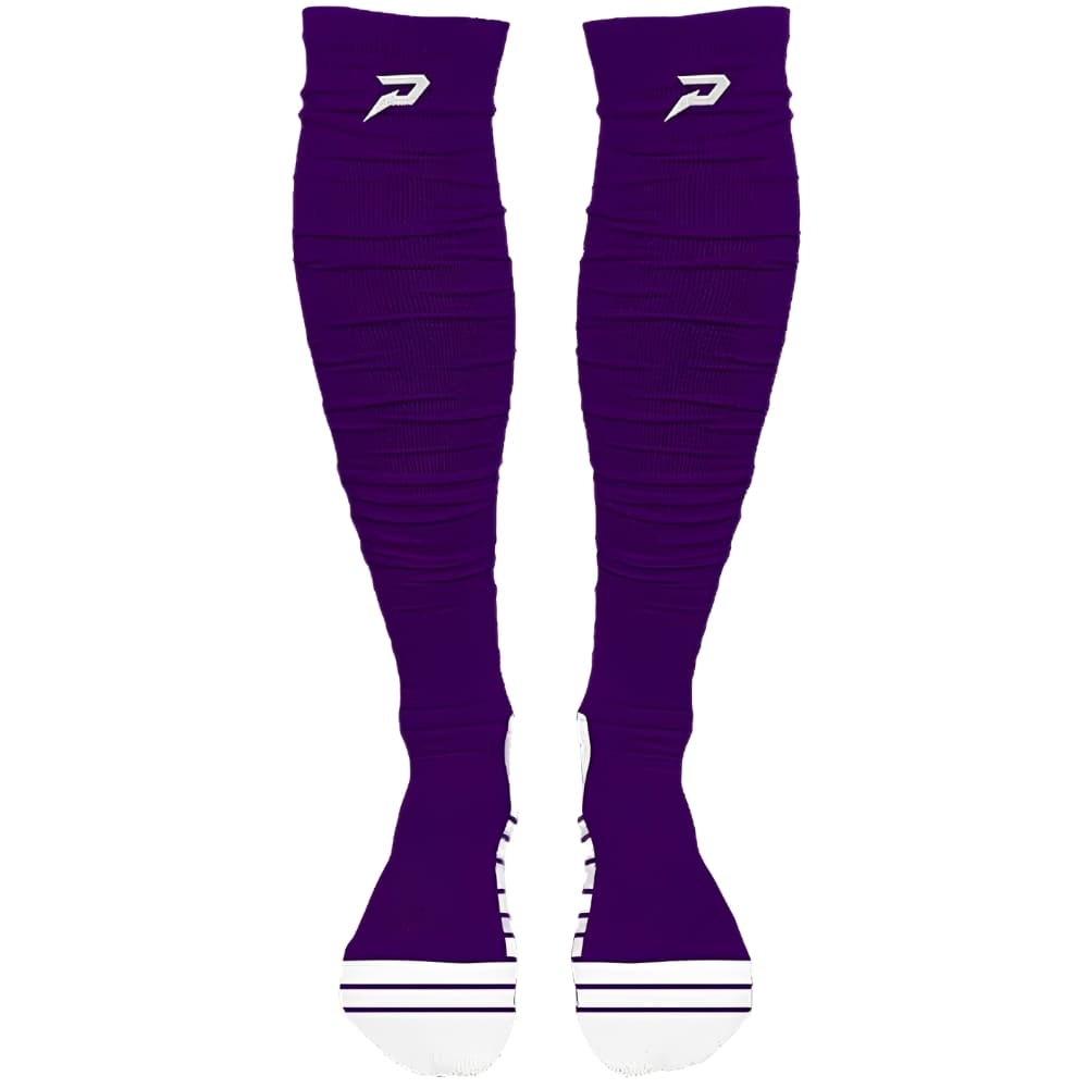 Playmaker Base: American Football Socken Phenom Elite Quantum Knit Scrunch Socks Team Colors Lila Produktbild 1