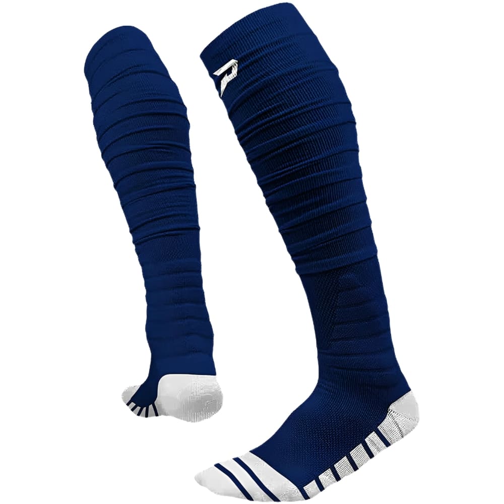 Playmaker Base: American Football Socken Phenom Elite Quantum Knit Scrunch Socks Team Colors Marineblau Produktbild