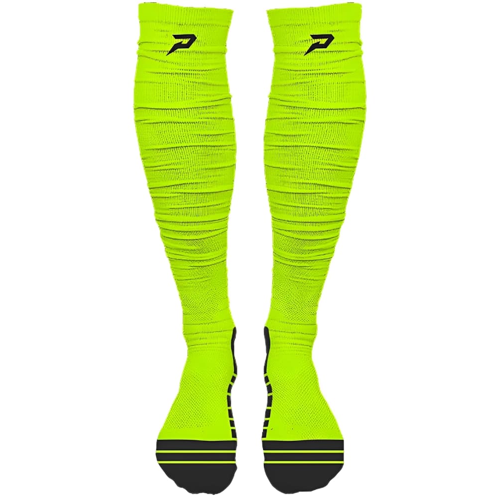 Playmaker Base: American Football Socken Phenom Elite Quantum Knit Scrunch Socks Team Colors Slime-Grün  Produktbild 1