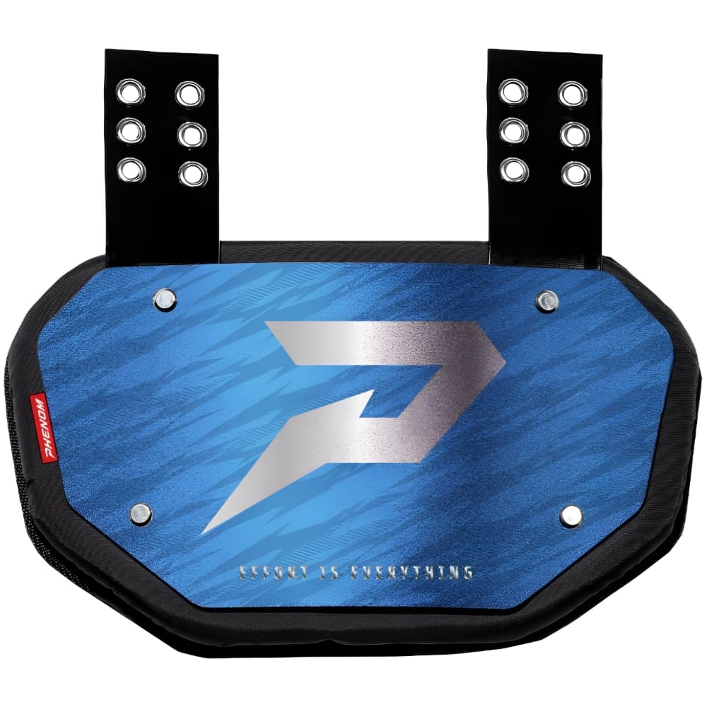 Playmaker Base: American Football Back Plate Phenom Elite Kolumbia-Blau - Chrom Produktbild