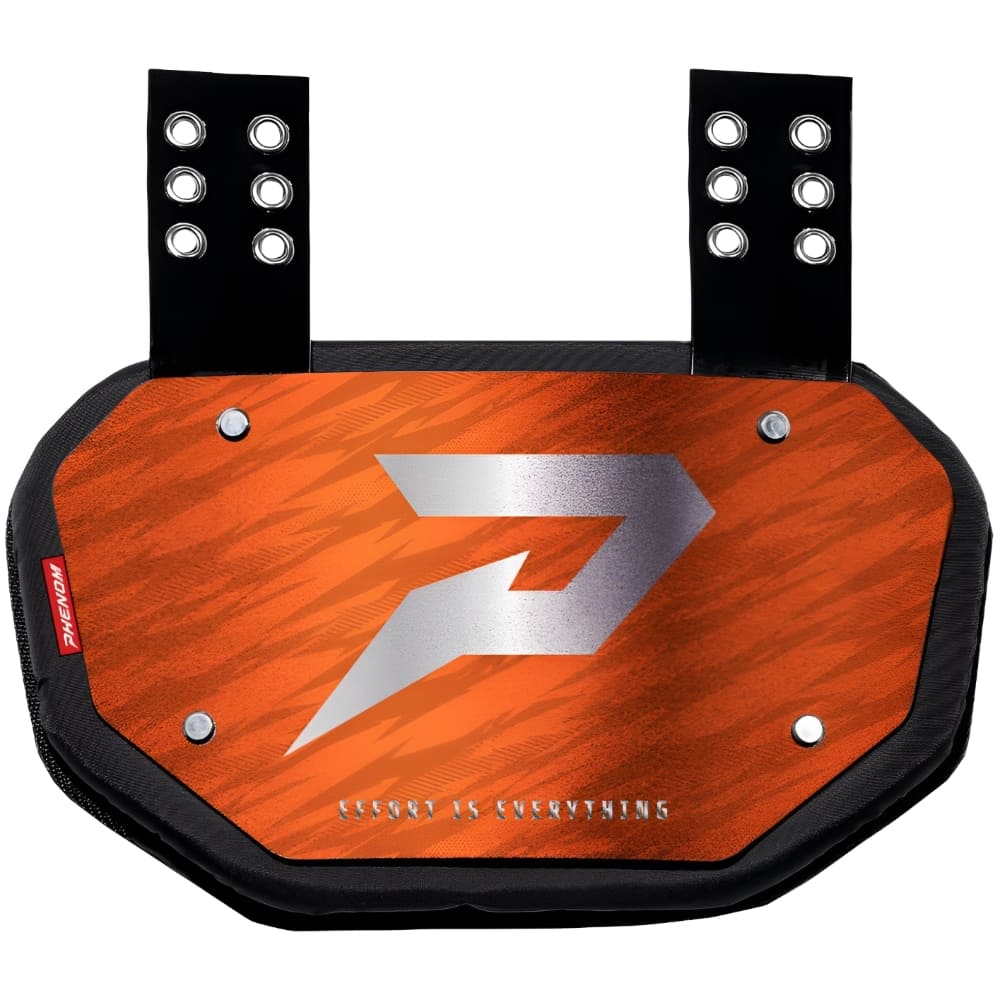 Playmaker Base: American Football Back Plate Phenom Elite Orange - Chrom Produktbild