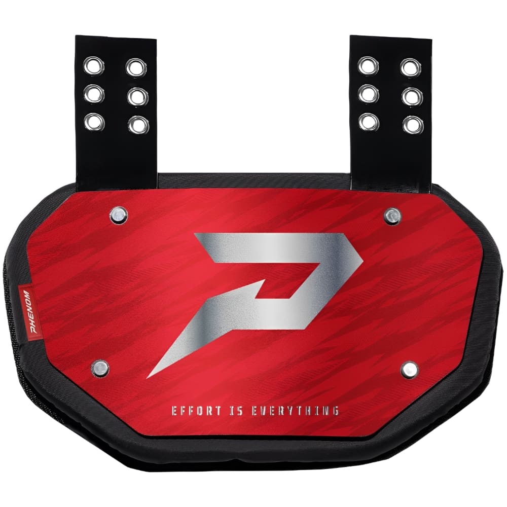 Playmaker Base: American Football Back Plate Phenom Elite Rot - Chrom Produktbild
