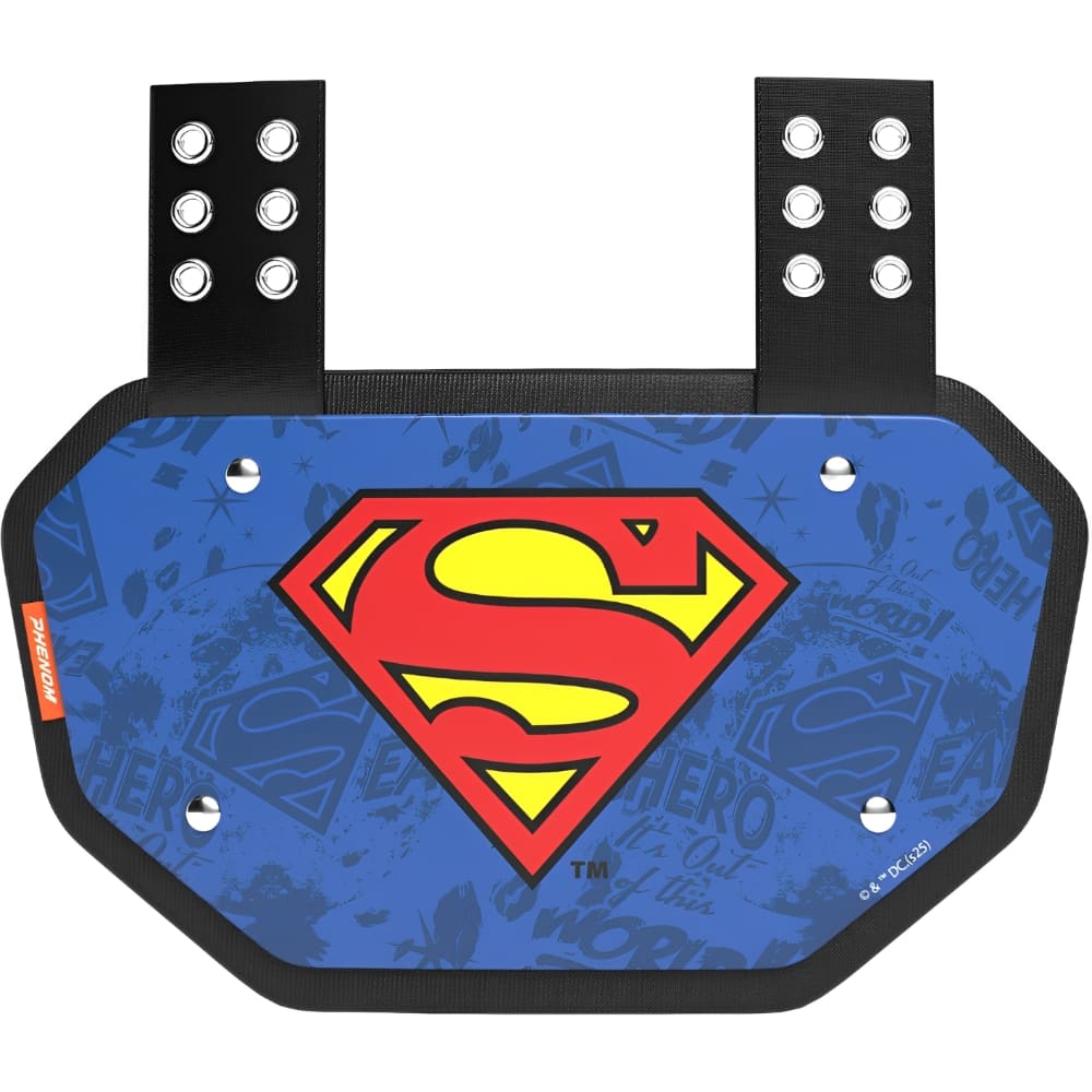 Playmaker Base American Football Back Plate Phenom Elite Superman Produktbild