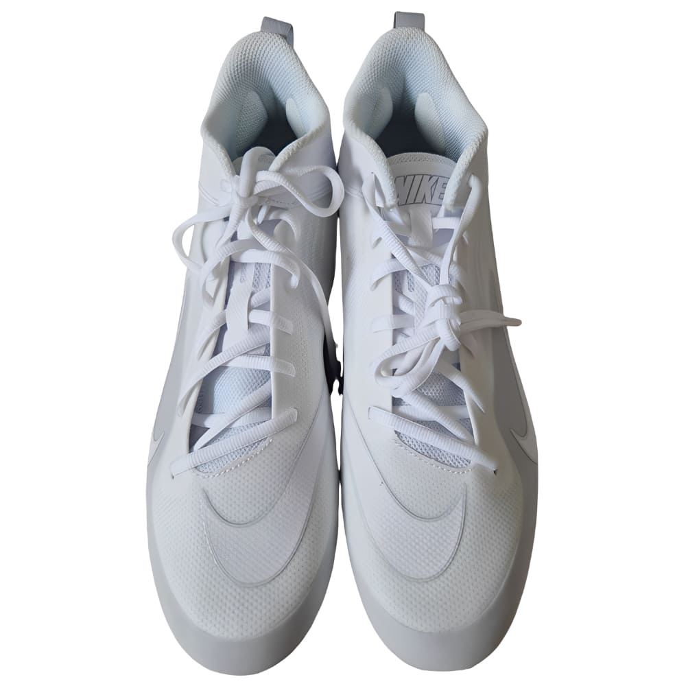 Playmaker Base: American Football Schuhe Nike Alpha Huarache 8 Varsity Weiß Produktbild 2