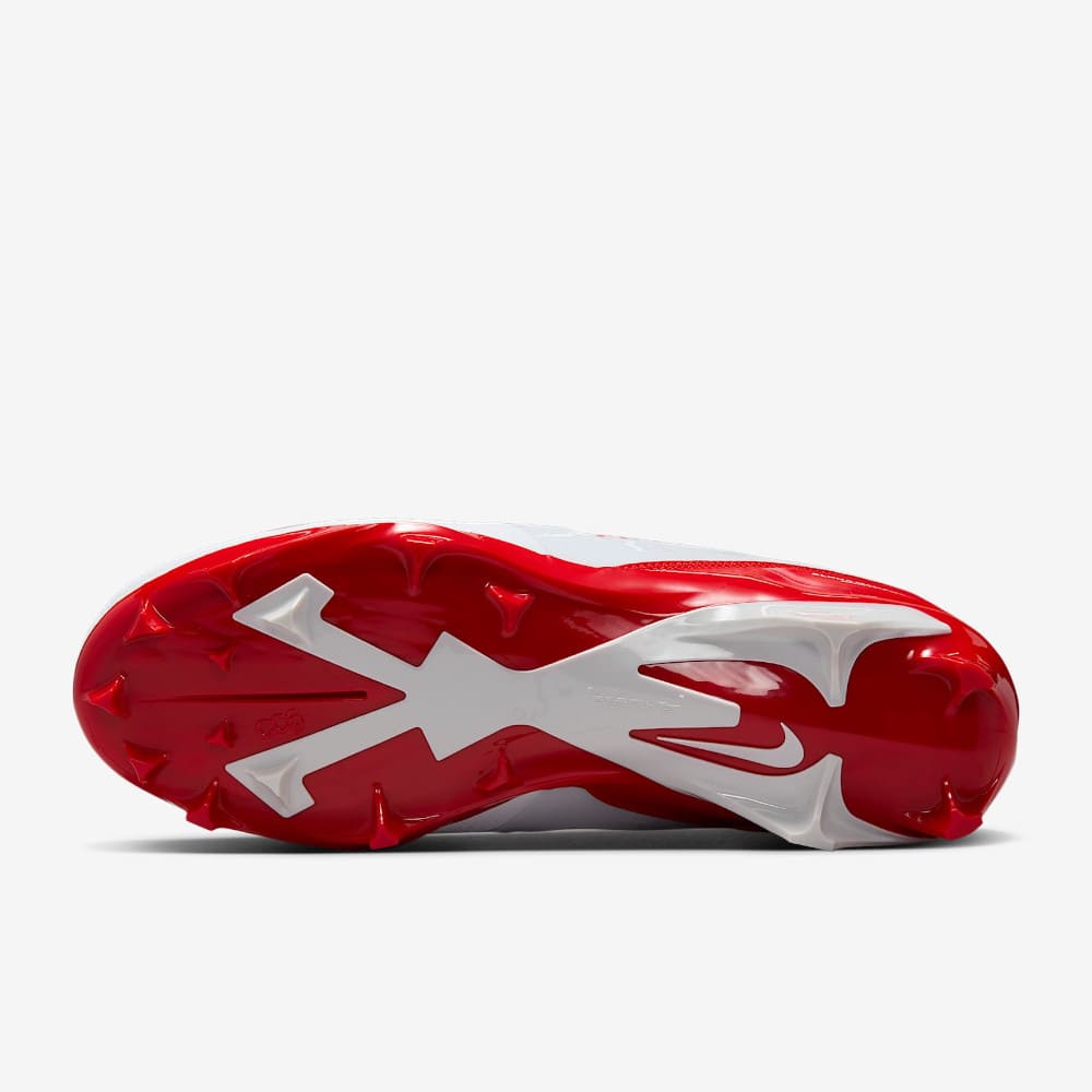 Playmaker Base: American Football Schuhe Nike Alpha Menace 4 Pro Weiß-Rot Produktbild 5