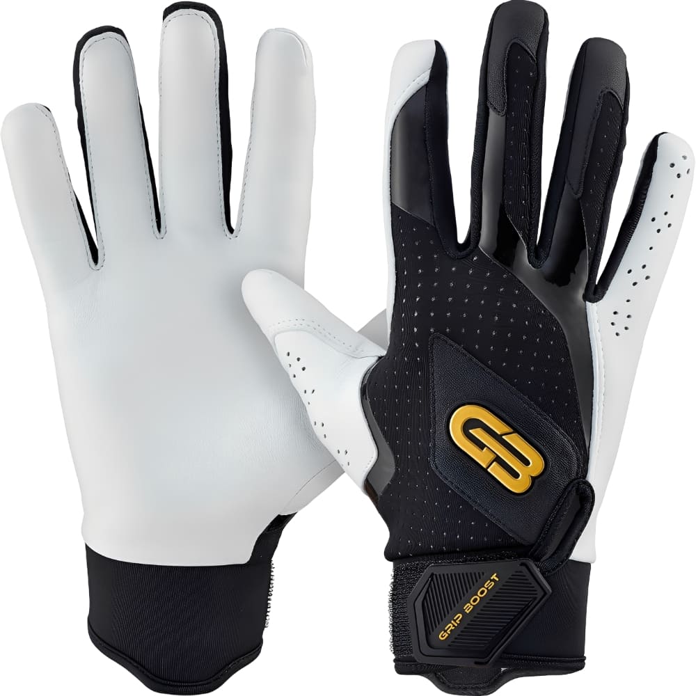 Playmaker Base: Baseball Schlaghandschuhe Grip Boost Loaded Boost+ Leder Black Produktbild