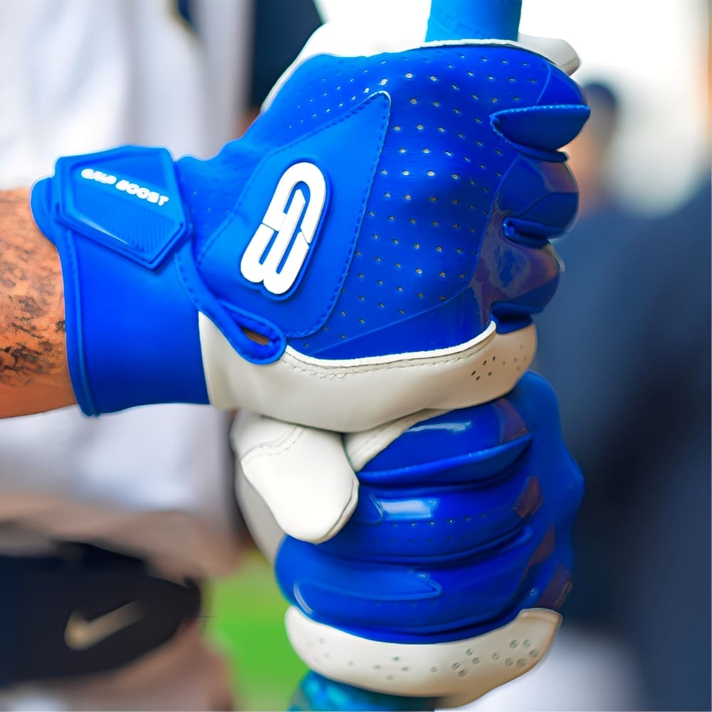 Playmaker Base: Baseball Schlaghandschuhe Grip Boost Loaded Boost+ Leder Blue Produktbild 3