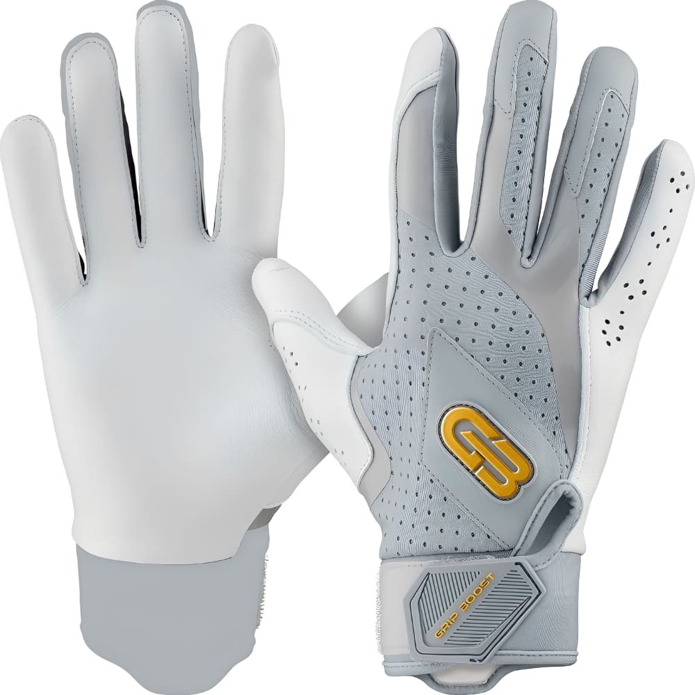 Playmaker Base: Baseball Schlaghandschuhe Grip Boost Loaded Boost+ Leder Gray Produktbild