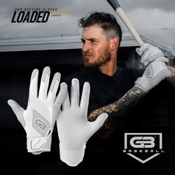Playmaker Base: Baseball Schlaghandschuhe Grip Boost Loaded Boost+ Leder White Produktbild 3