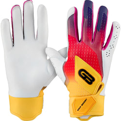 Playmaker Base: Baseball Schlaghandschuhe Grip Boost Loaded Boost+ Leder Sunset Produktbild