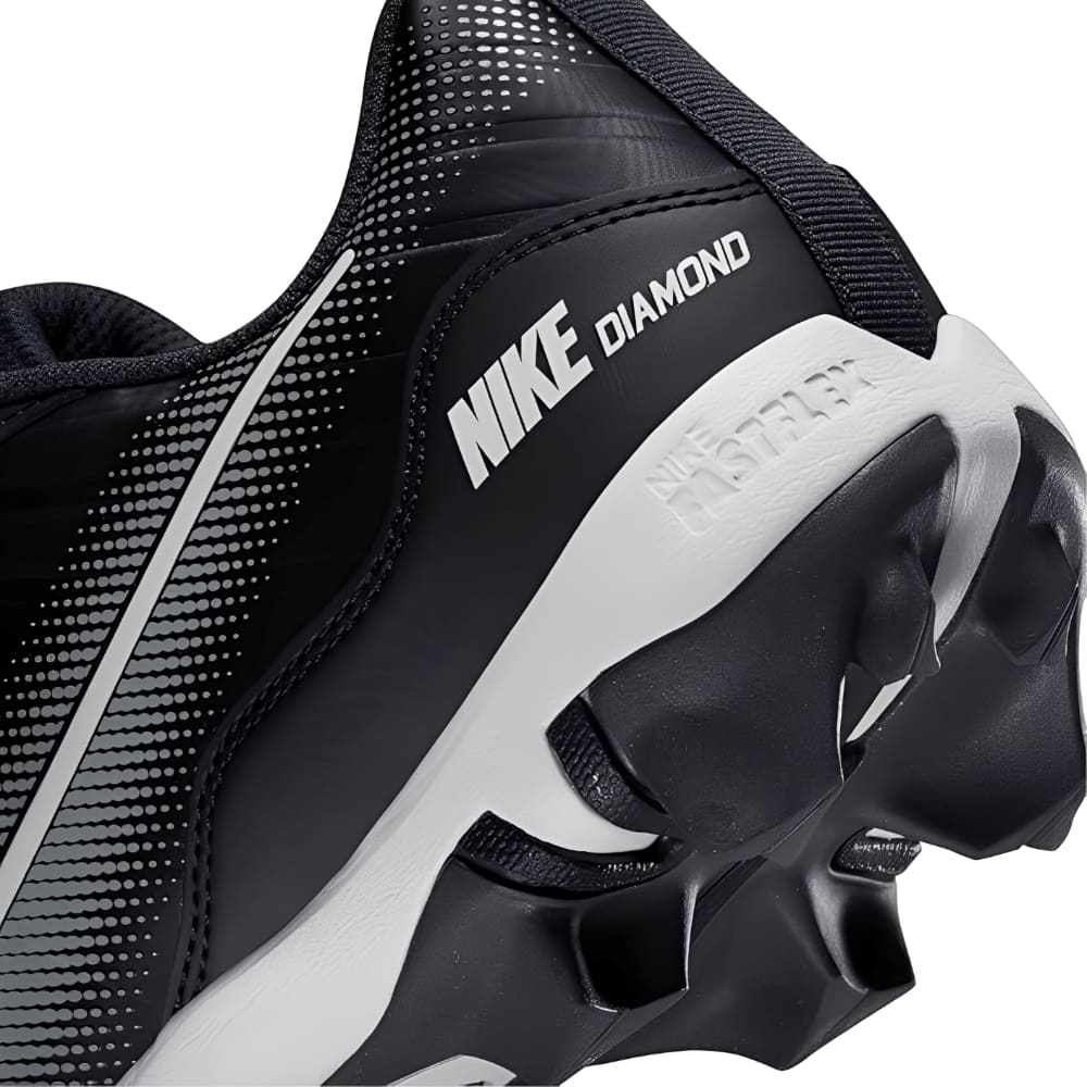 Playmaker Base: Baseball Schuhe Nike Alpha Huarache 4 Keystone Schwarz-Grau Produktbild 5