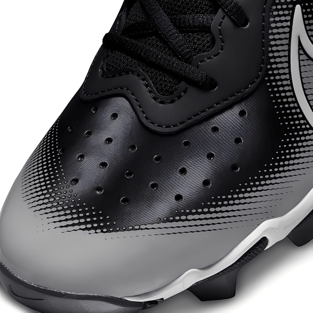Playmaker Base: Baseball Schuhe Nike Alpha Huarache 4 Keystone Schwarz-Grau Produktbild 3