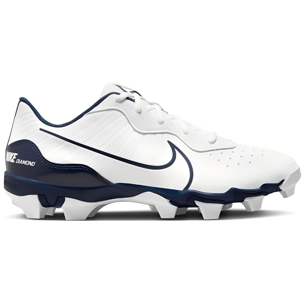 Playmaker Base: Baseball Schuhe Nike Alpha Huarache 4 Keystone Weiß-Navy Produktbild