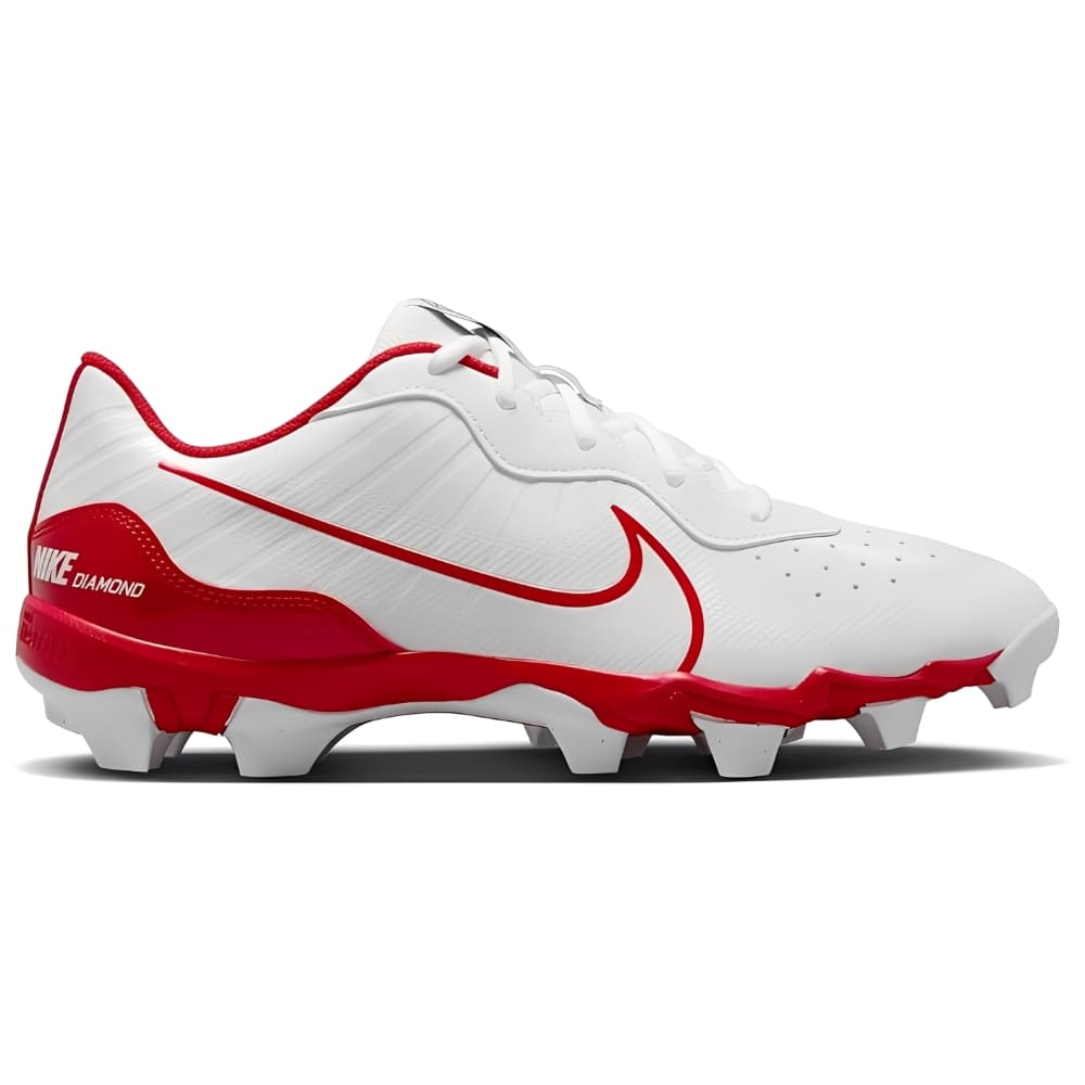 Playmaker Base: Baseball Schuhe Nike Alpha Huarache 4 Keystone Weiß-Rot Produktbild