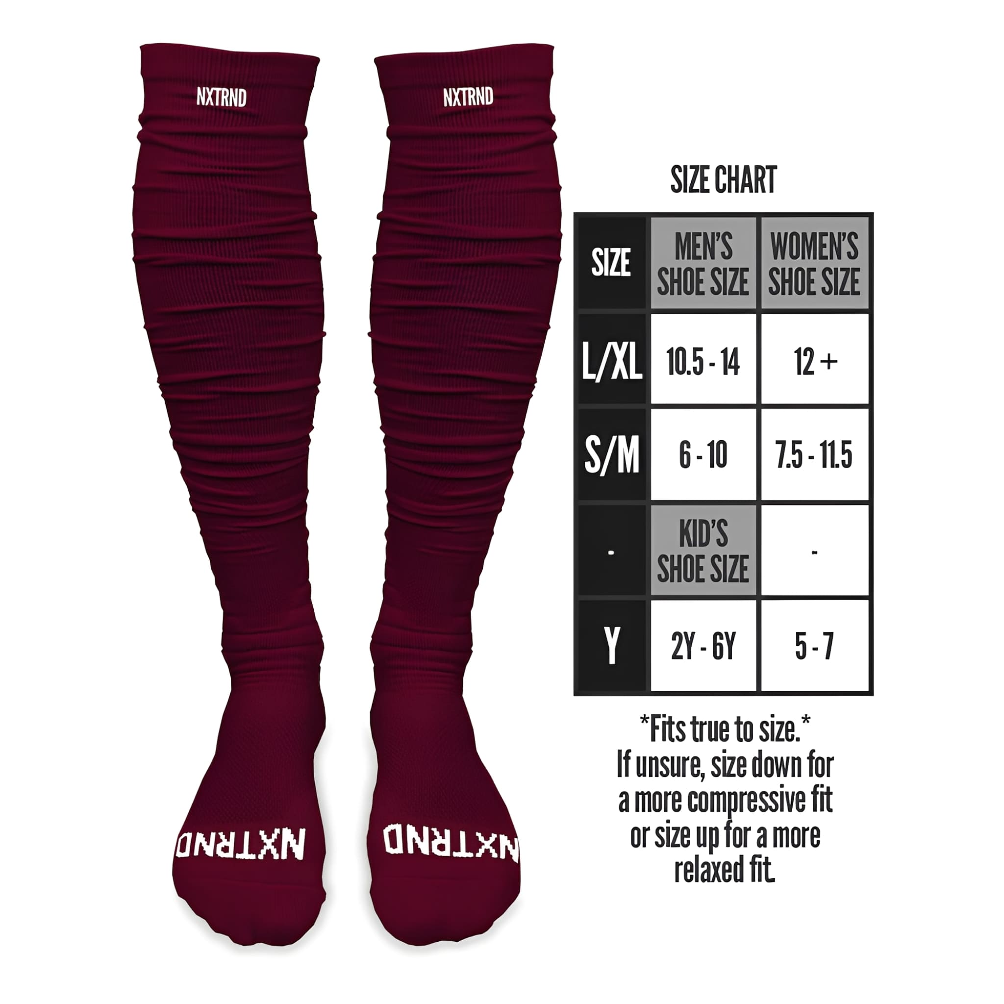 American Football NXTRND XTD® Scrunch Socks