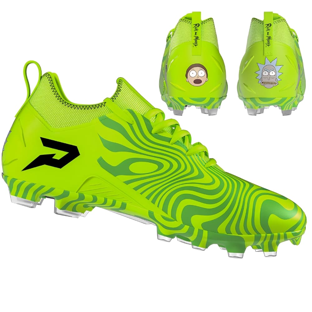 American Football Schuhe <br> Phenom Elite <br> Quantum Speed 2.0 <br> Rick and Morty