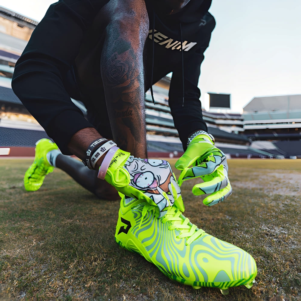 American Football Schuhe  Phenom Elite  Quantum Speed 2.0  Rick and Morty