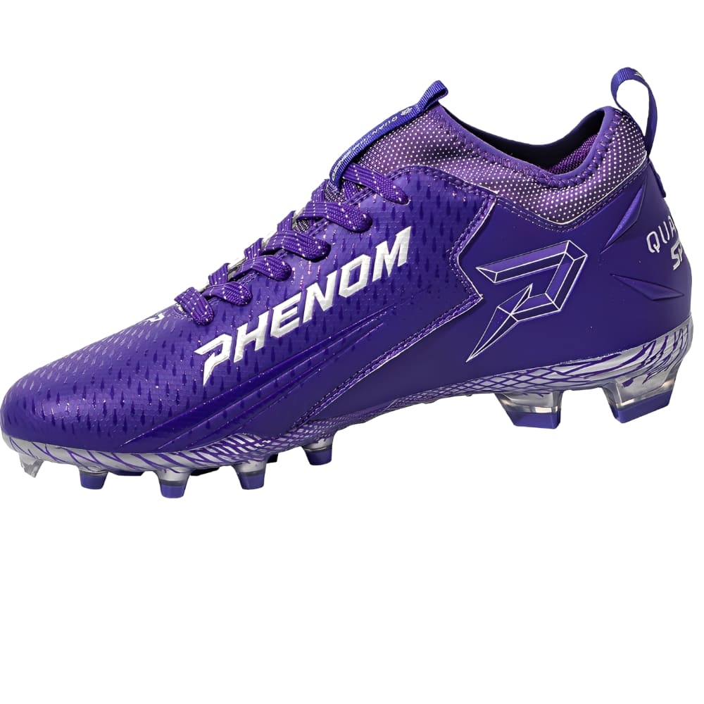 chaussures de football américain<br> Phenom Elite  <br>Vitesse quantique 2.0<br> Couleurs de l'équipe