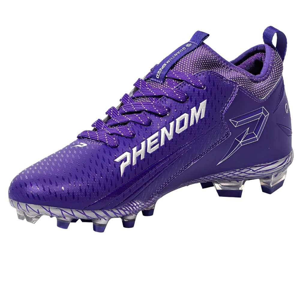 chaussures de football américain<br> Phenom Elite  <br>Vitesse quantique 2.0<br> Couleurs de l'équipe