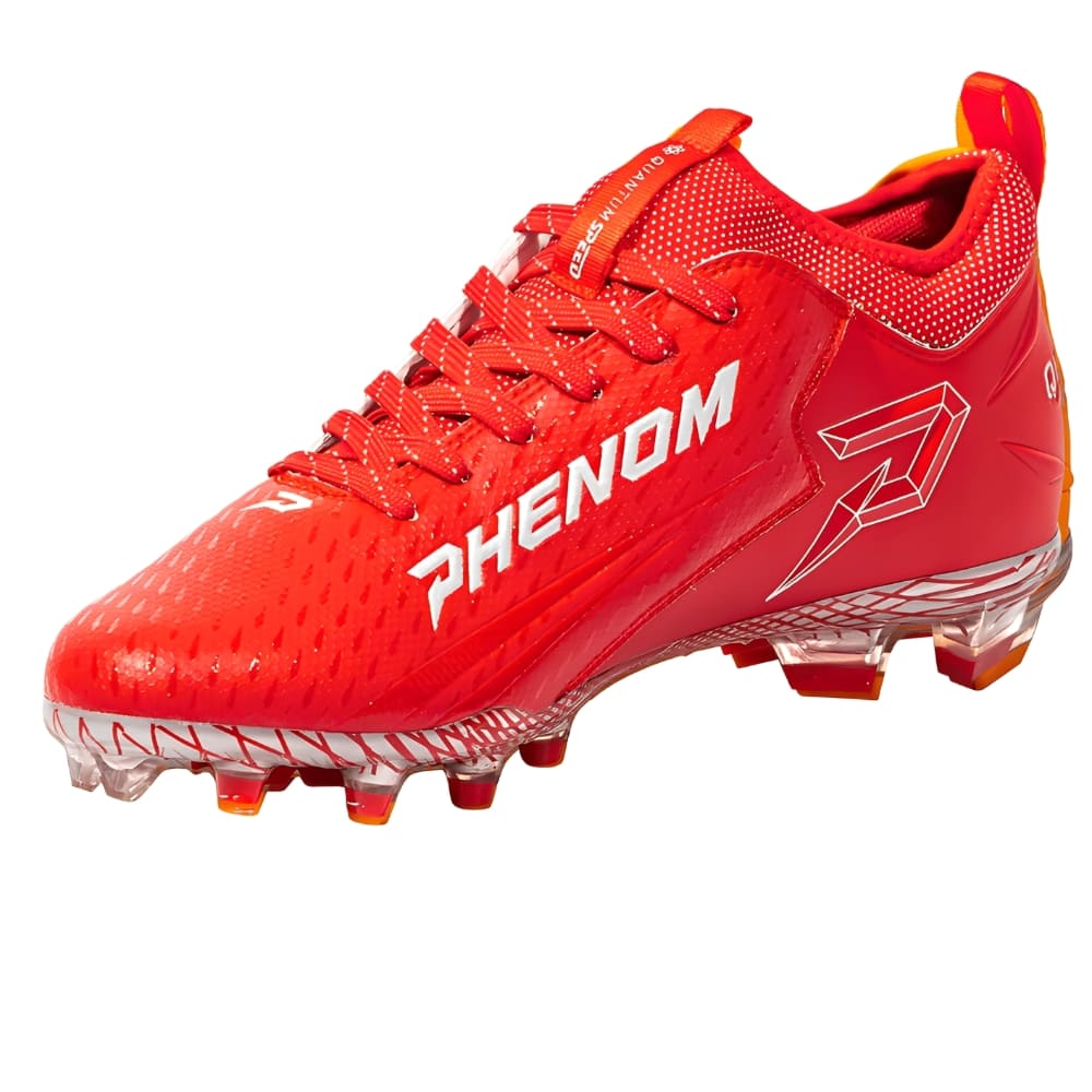 chaussures de football américain<br> Phenom Elite  <br>Vitesse quantique 2.0<br> Couleurs de l'équipe