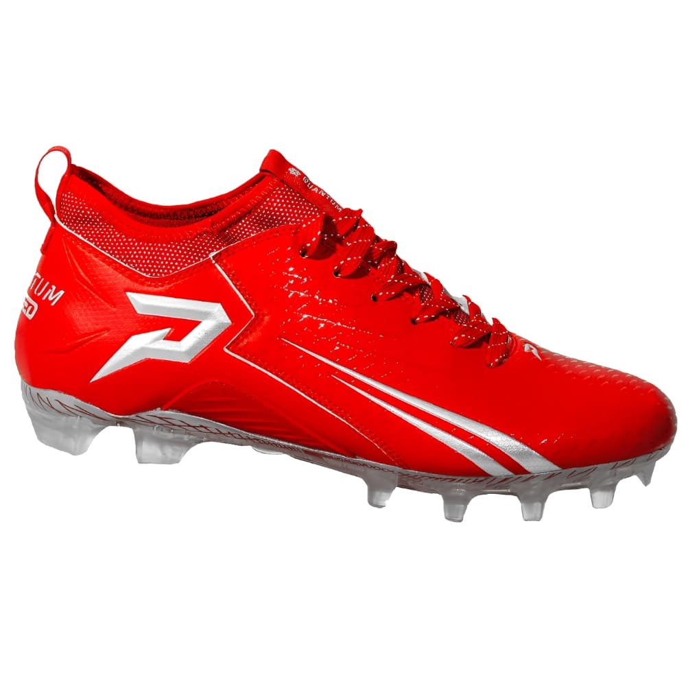 Playmaker Base: Phenom Elite Quantum Speed Team Colors – American Football Schuhe Rot Produktbild
