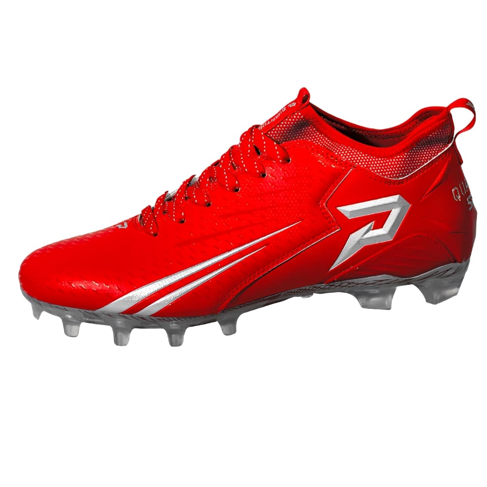 Playmaker Base: Phenom Elite Quantum Speed Team Colors – American Football Schuhe Rot Produktbild 3