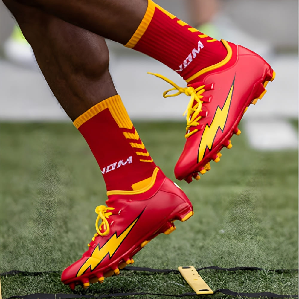American football shoes<br> Phenom Elite<br> Velocity 2.0<br> The Flash