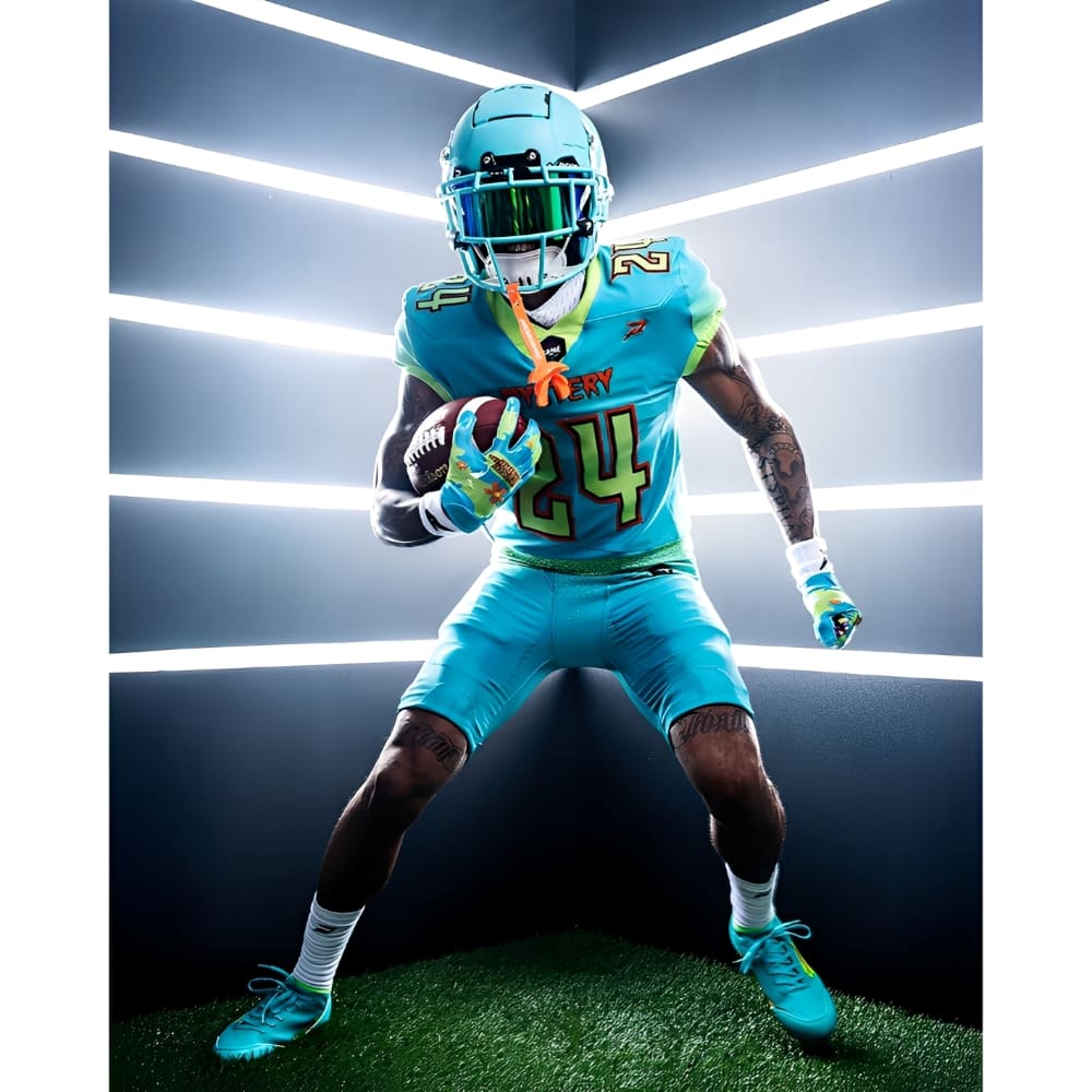 American Football Schuhe <br> Phenom Elite <br> Velocity 3.0 <br> Scooby-Doo Mystery Machine