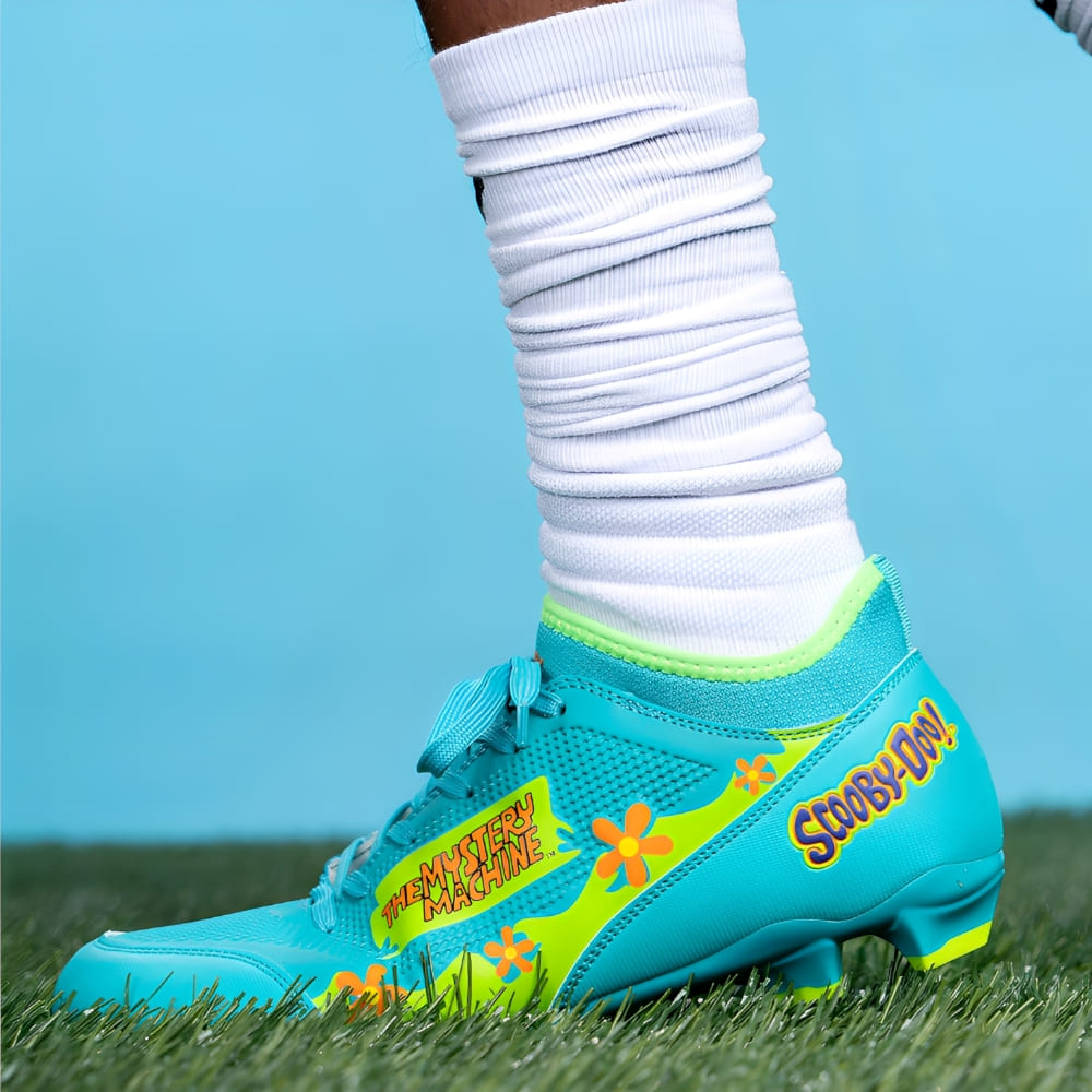 American Football Schuhe <br> Phenom Elite <br> Velocity 3.0 <br> Scooby-Doo Mystery Machine