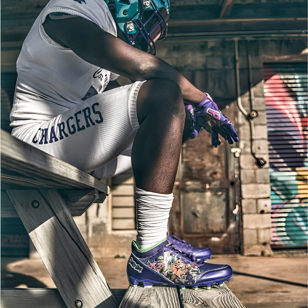 American Football Schuhe <br> Phenom Elite <br> Velocity 3.0 <br> Scooby-Doo Unmasked