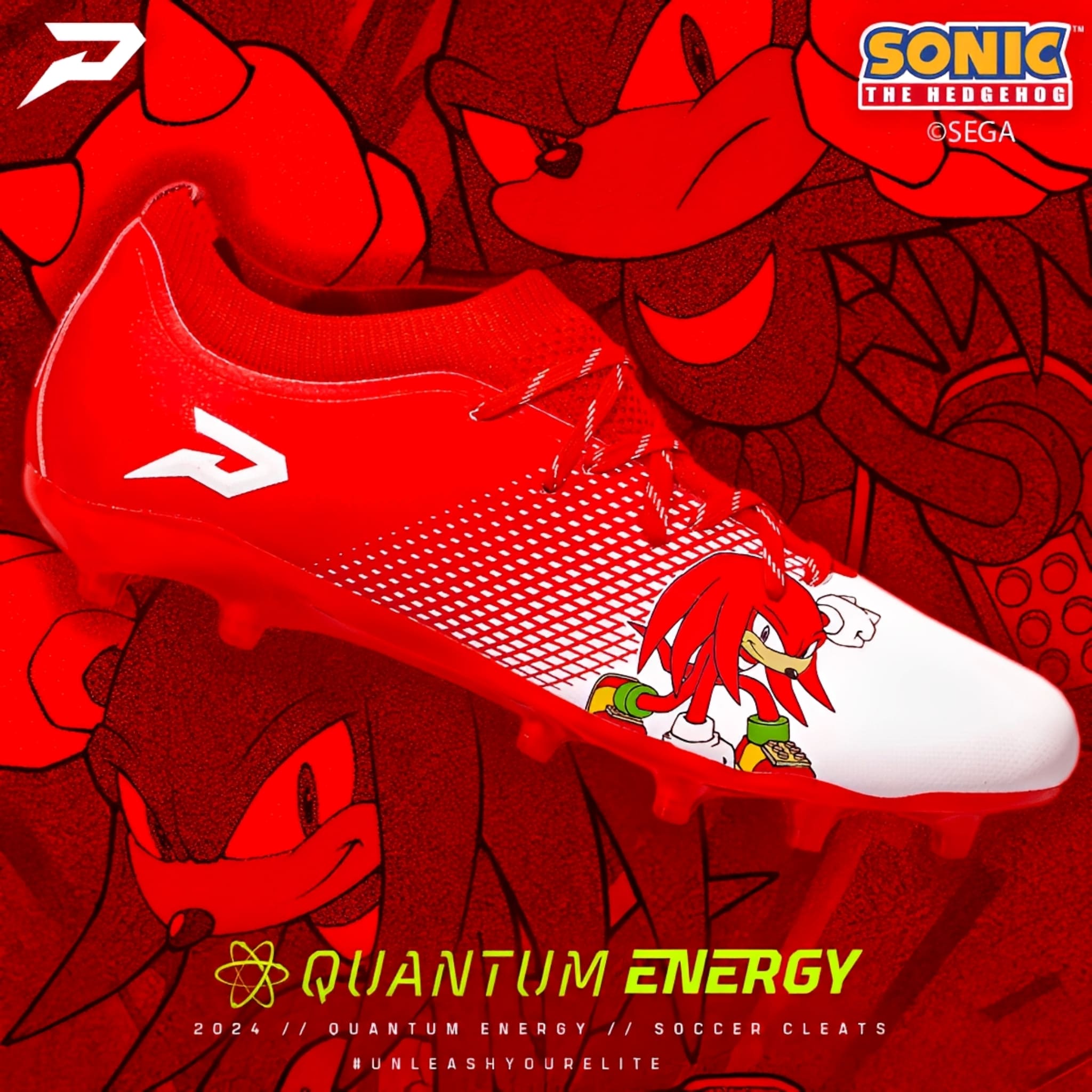 All Purpose Multi-Sport Schuhe Phenom Elite Quantum Energy Knuckles the Echidna
