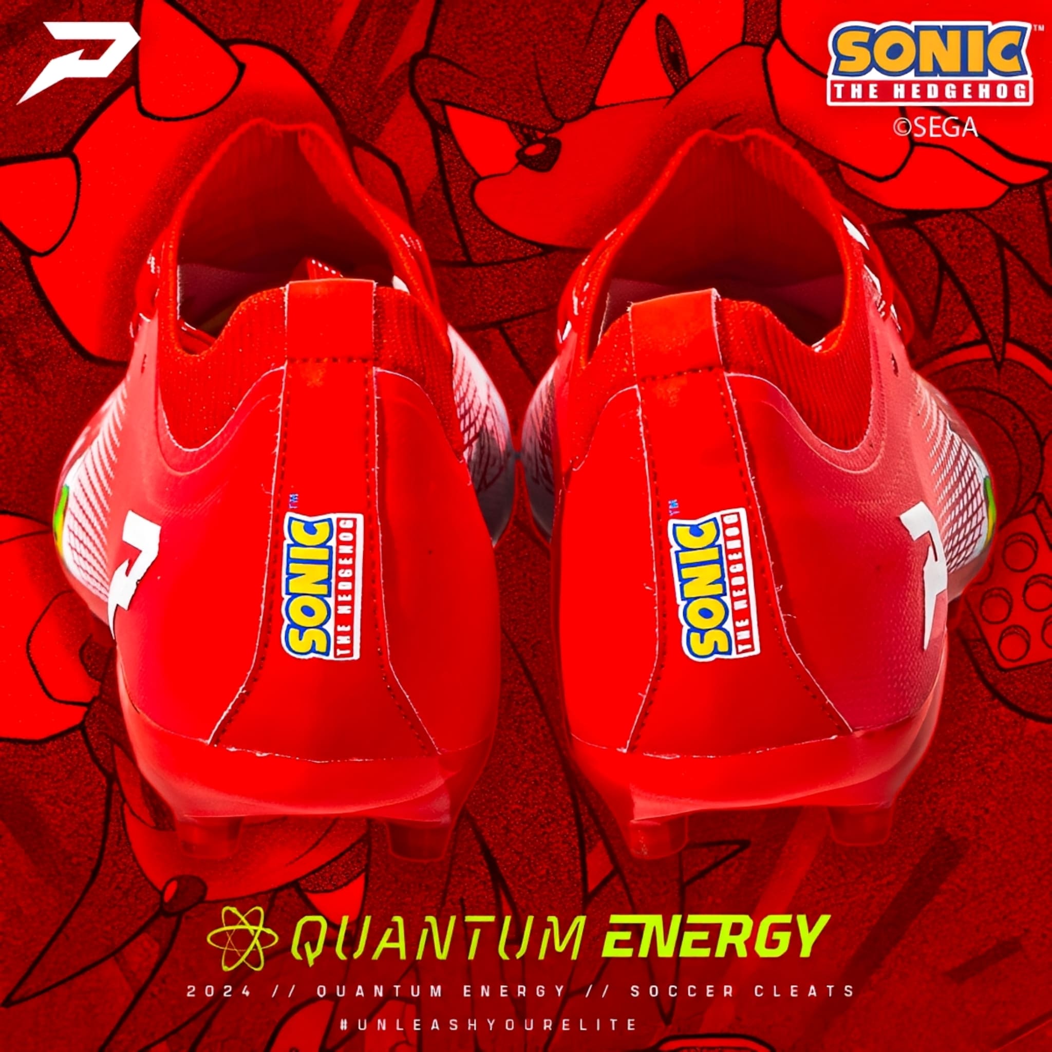 All Purpose Multi-Sport Schuhe Phenom Elite Quantum Energy Knuckles the Echidna