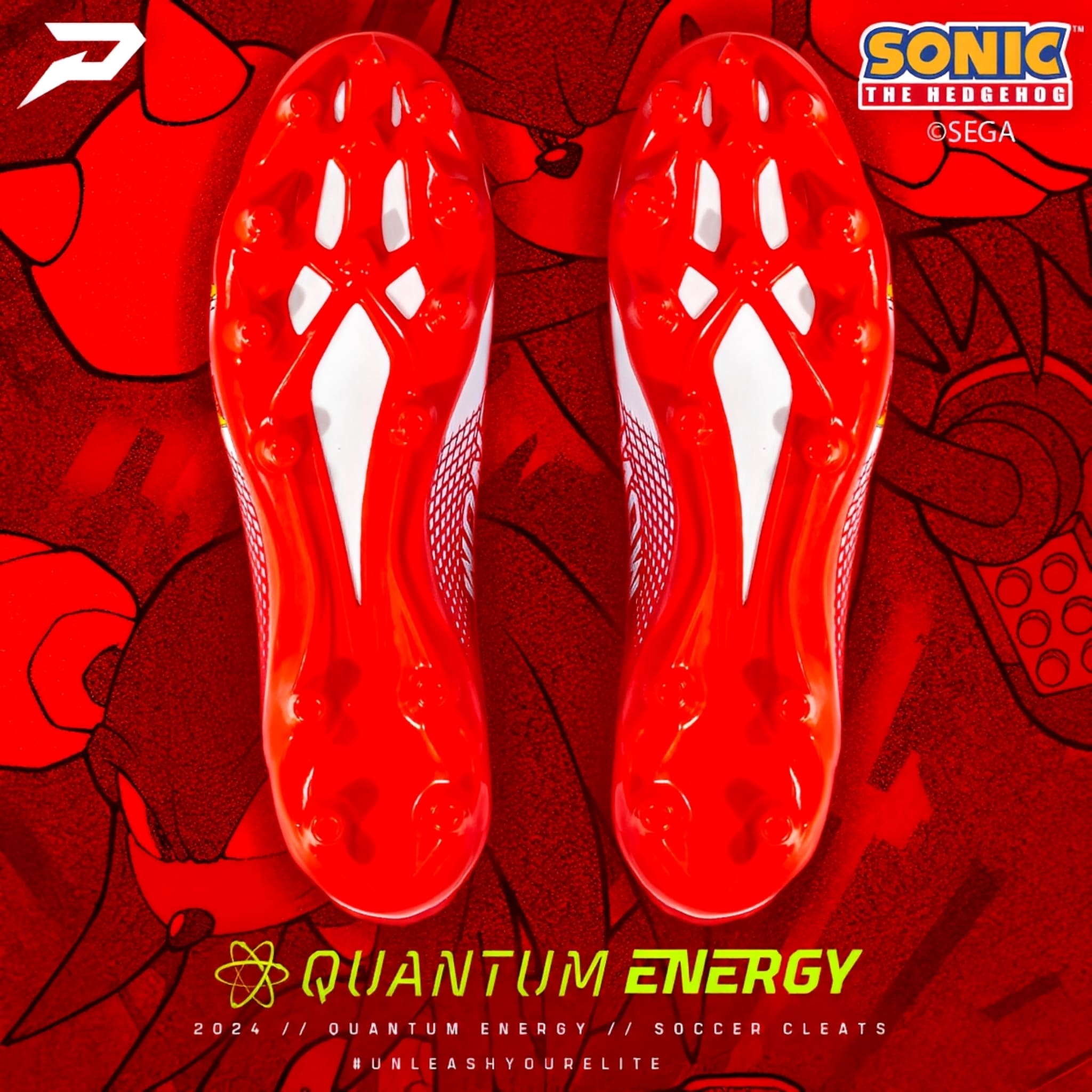 All Purpose Multi-Sport Schuhe Phenom Elite Quantum Energy Knuckles the Echidna
