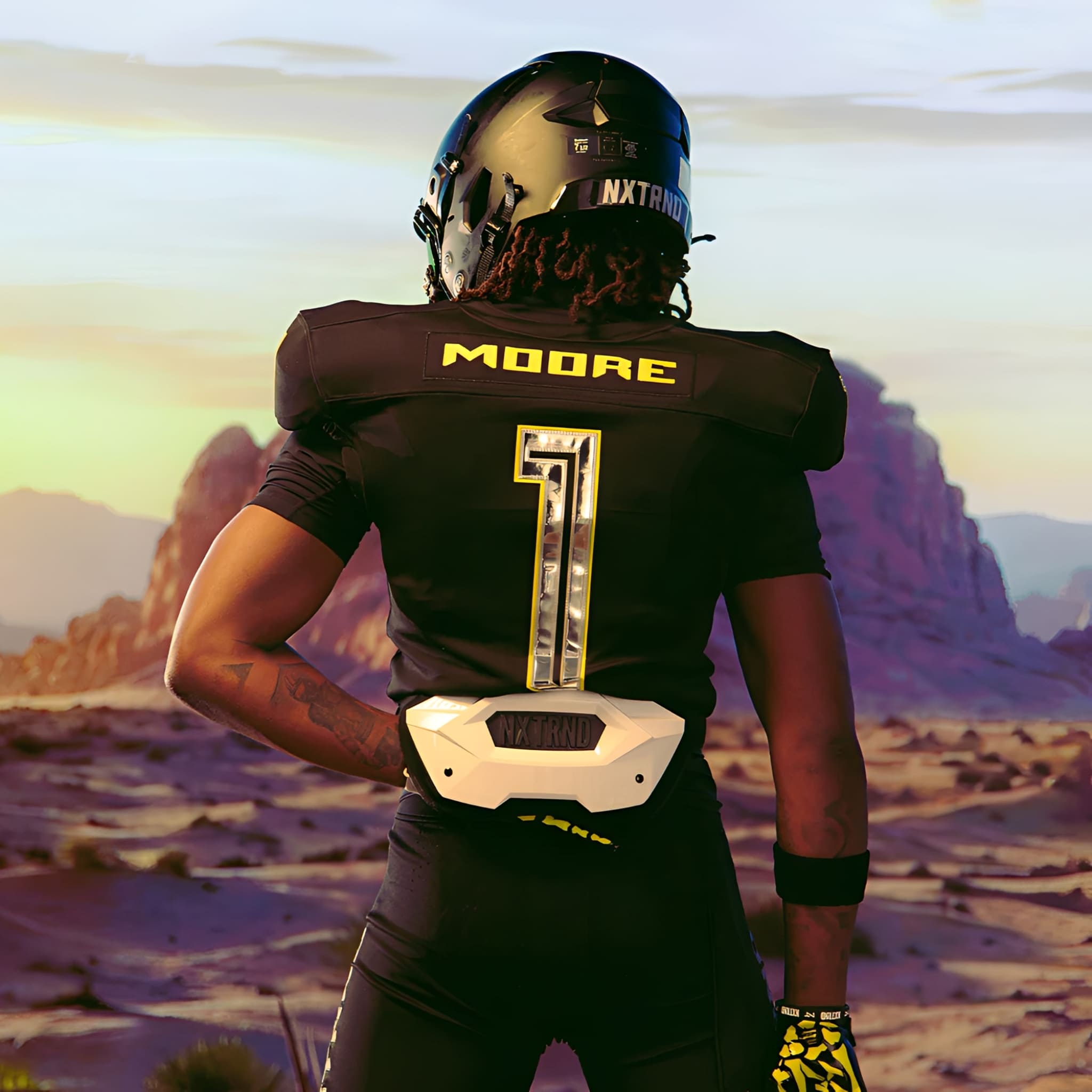 American Football Back Plate NXTRND B-PLATE® PRO