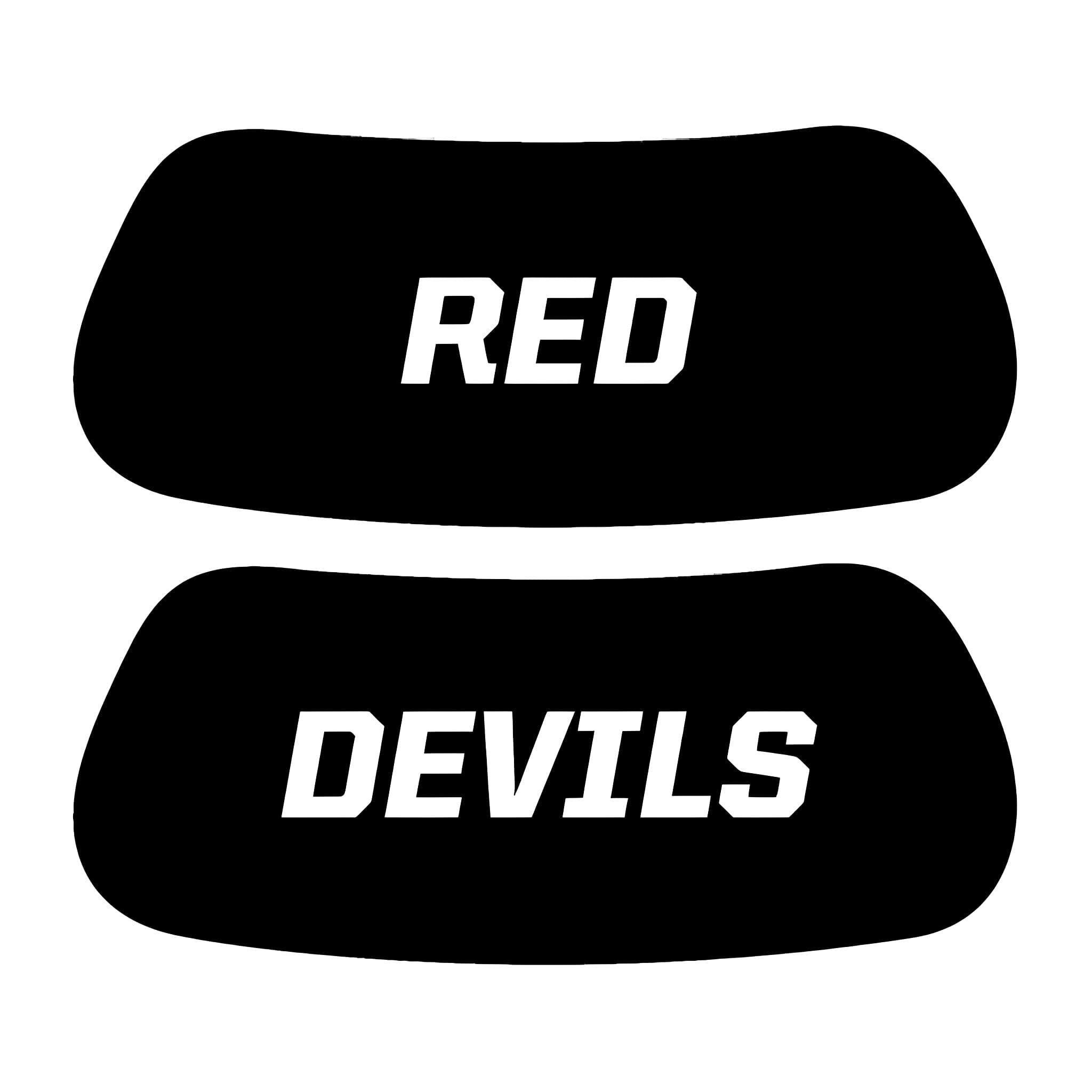 American Football EYEBLACK Team Names (2 Paar)