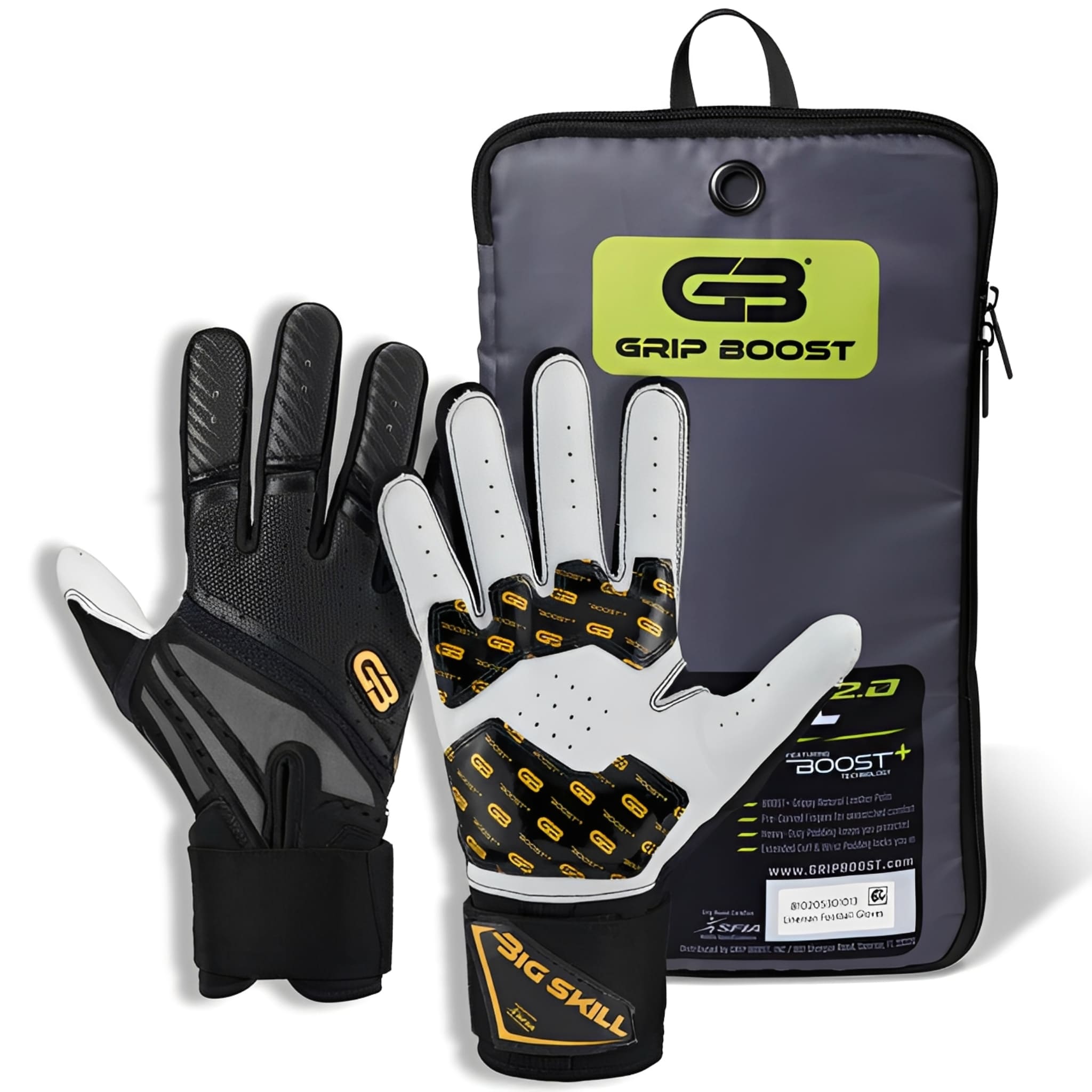 American Football Gloves Grip Boost Big Skill 2.0 Lineman