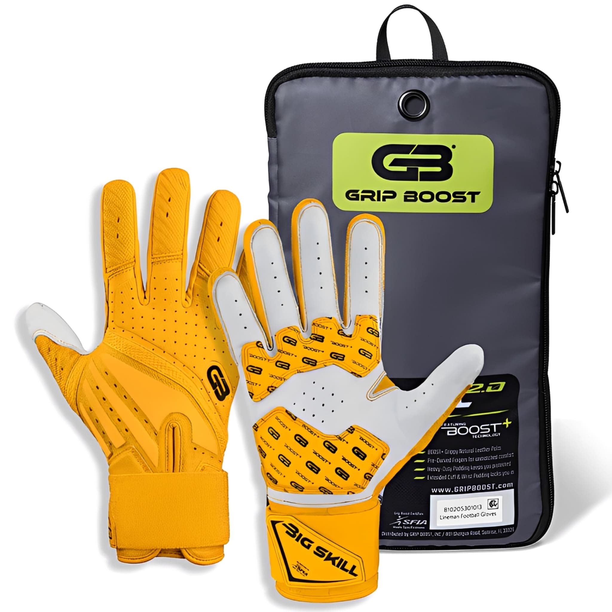 American Football Gloves Grip Boost Big Skill 2.0 Lineman
