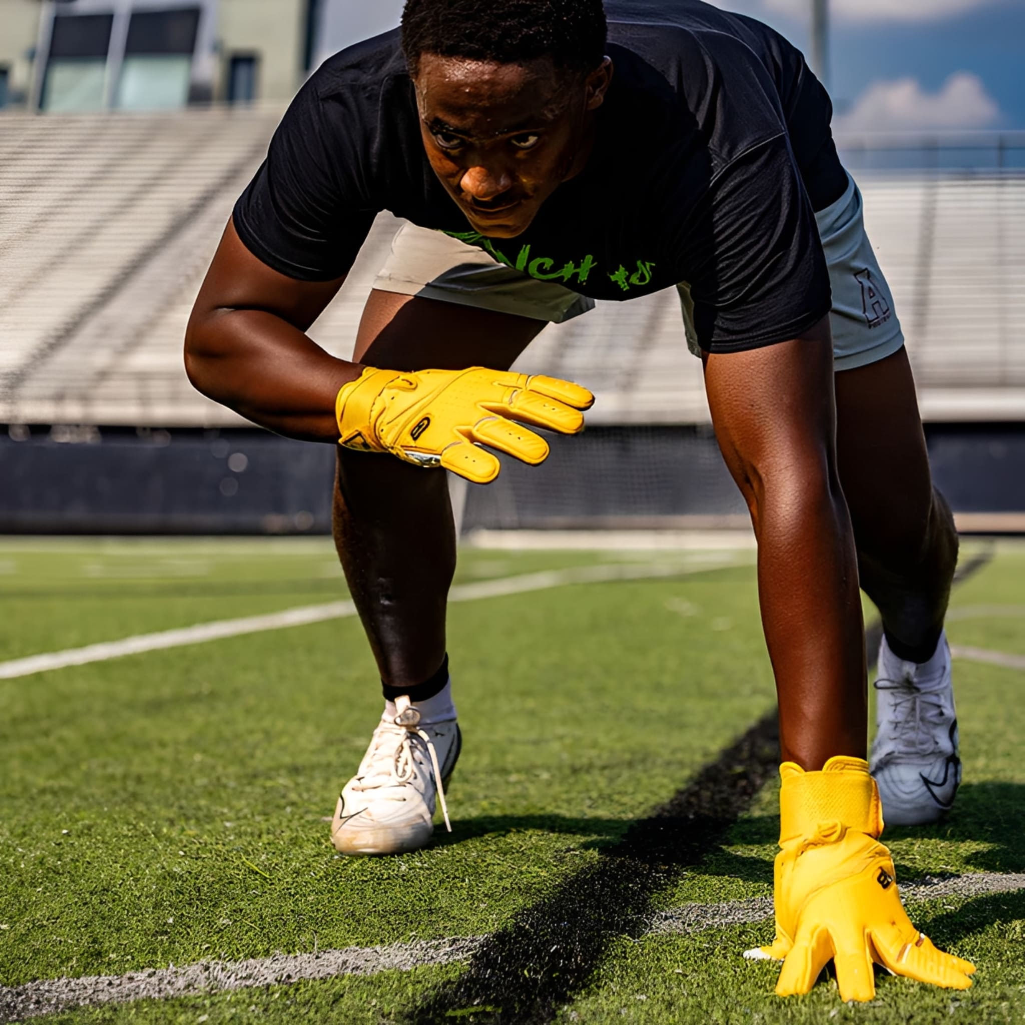 American Football Gloves Grip Boost Big Skill 2.0 Lineman