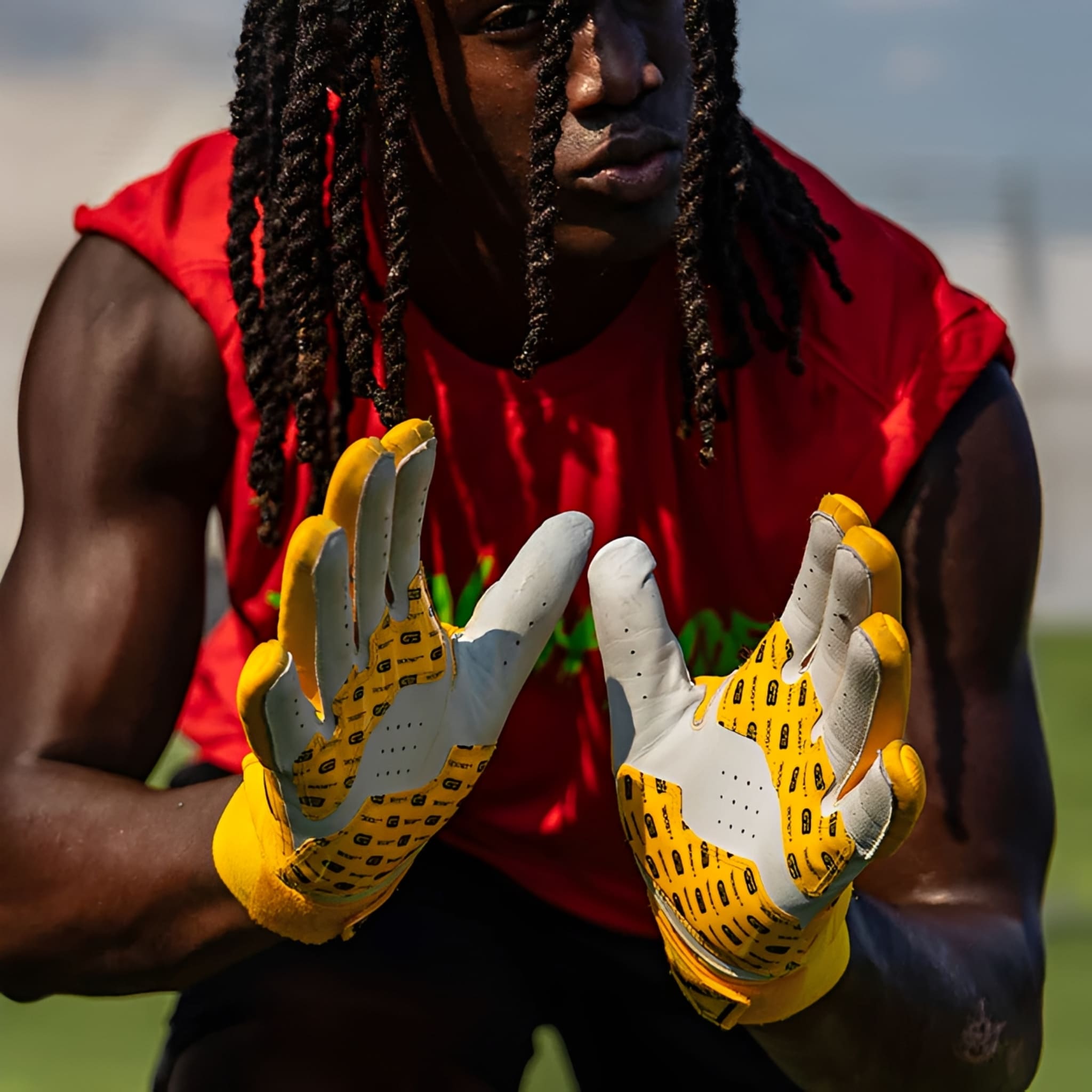 American Football Gloves Grip Boost Big Skill 2.0 Lineman