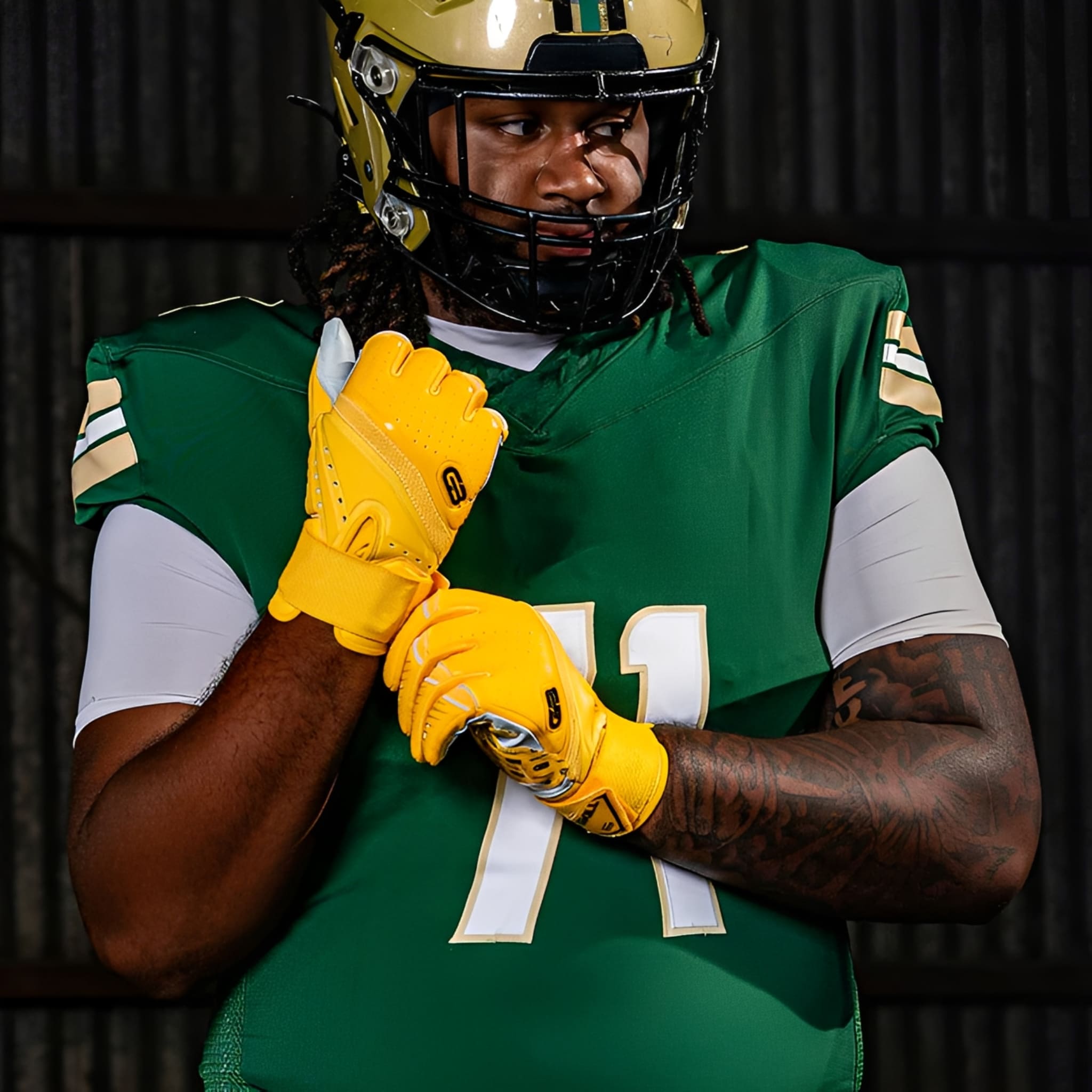 American Football Gloves Grip Boost Big Skill 2.0 Lineman