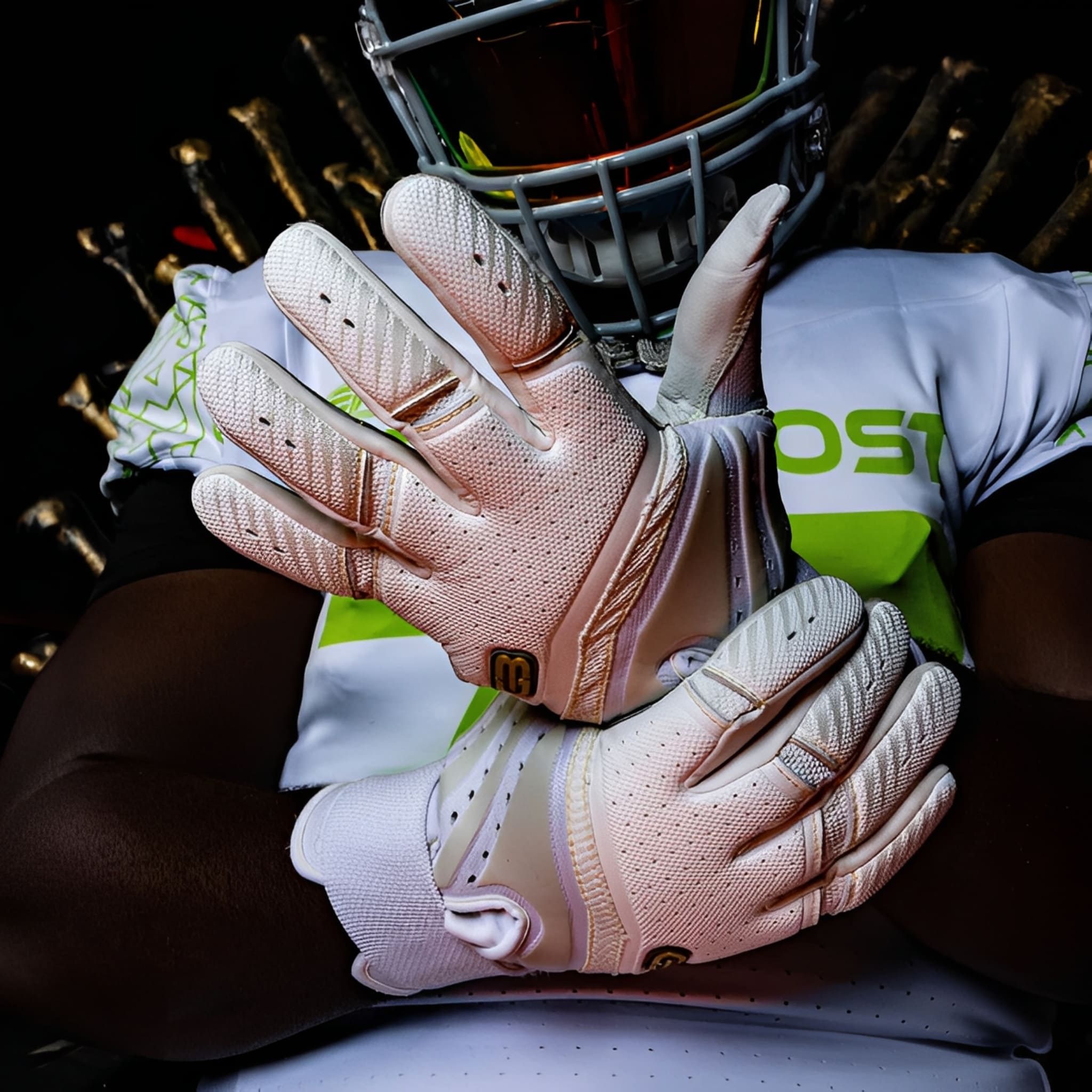 American Football Gloves Grip Boost Big Skill 2.0 Lineman