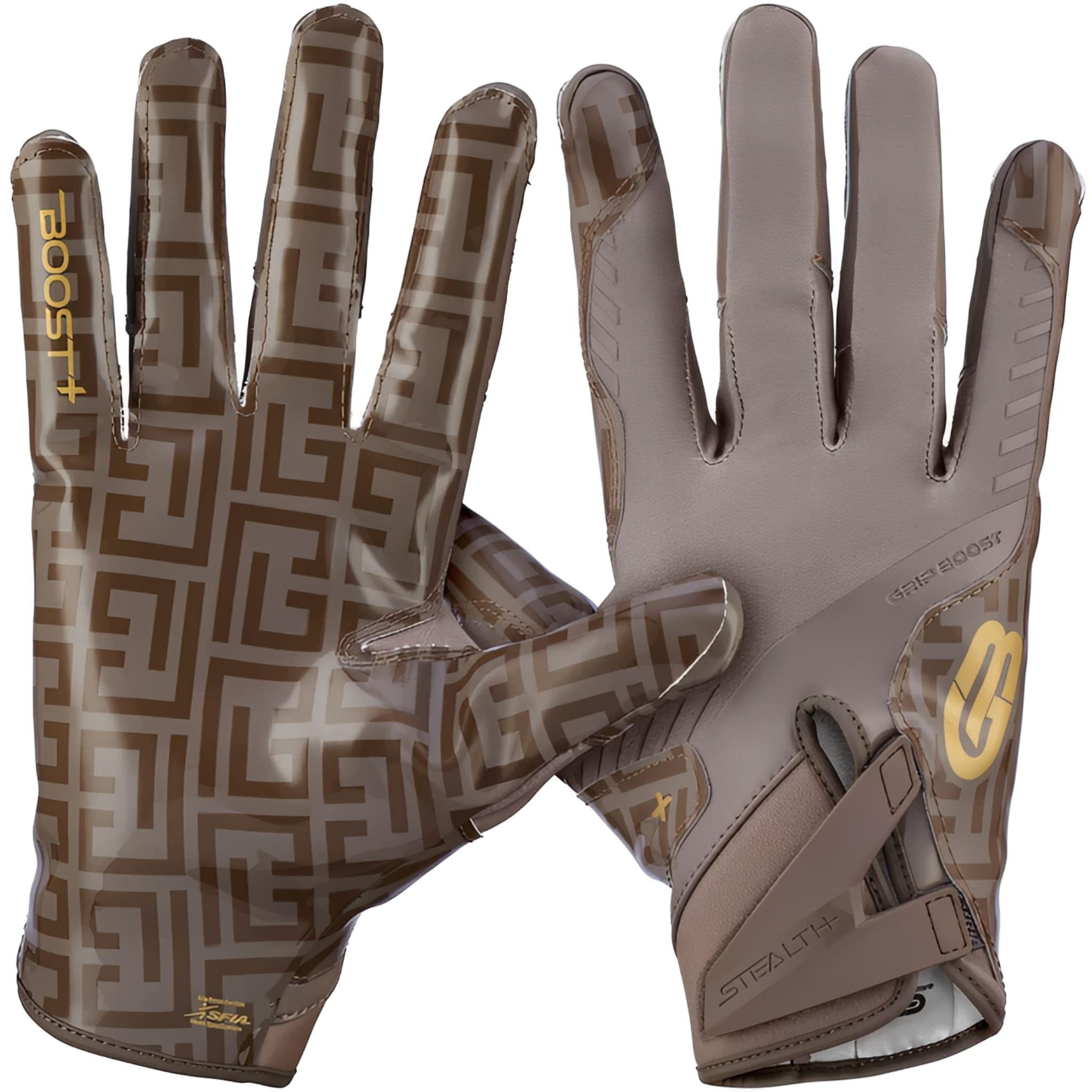 American Football Gloves Grip Boost Stealth 6 Boost+ Lux