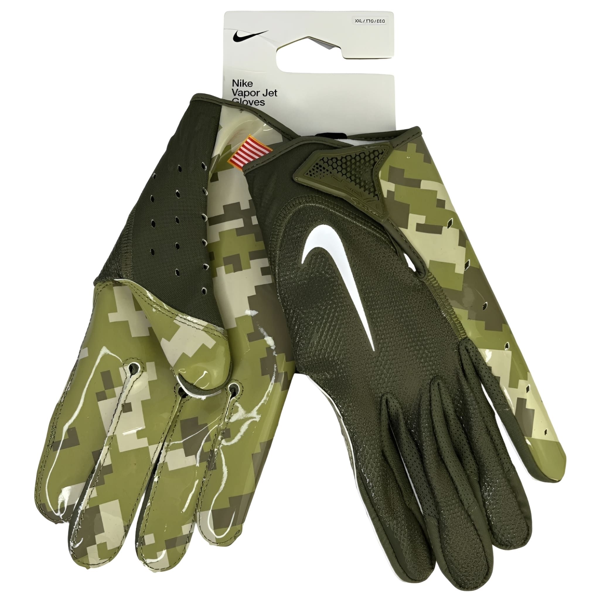 American Football Gloves <br> Nike <br> Vapor Jet 7.0 <br> Salute to Service