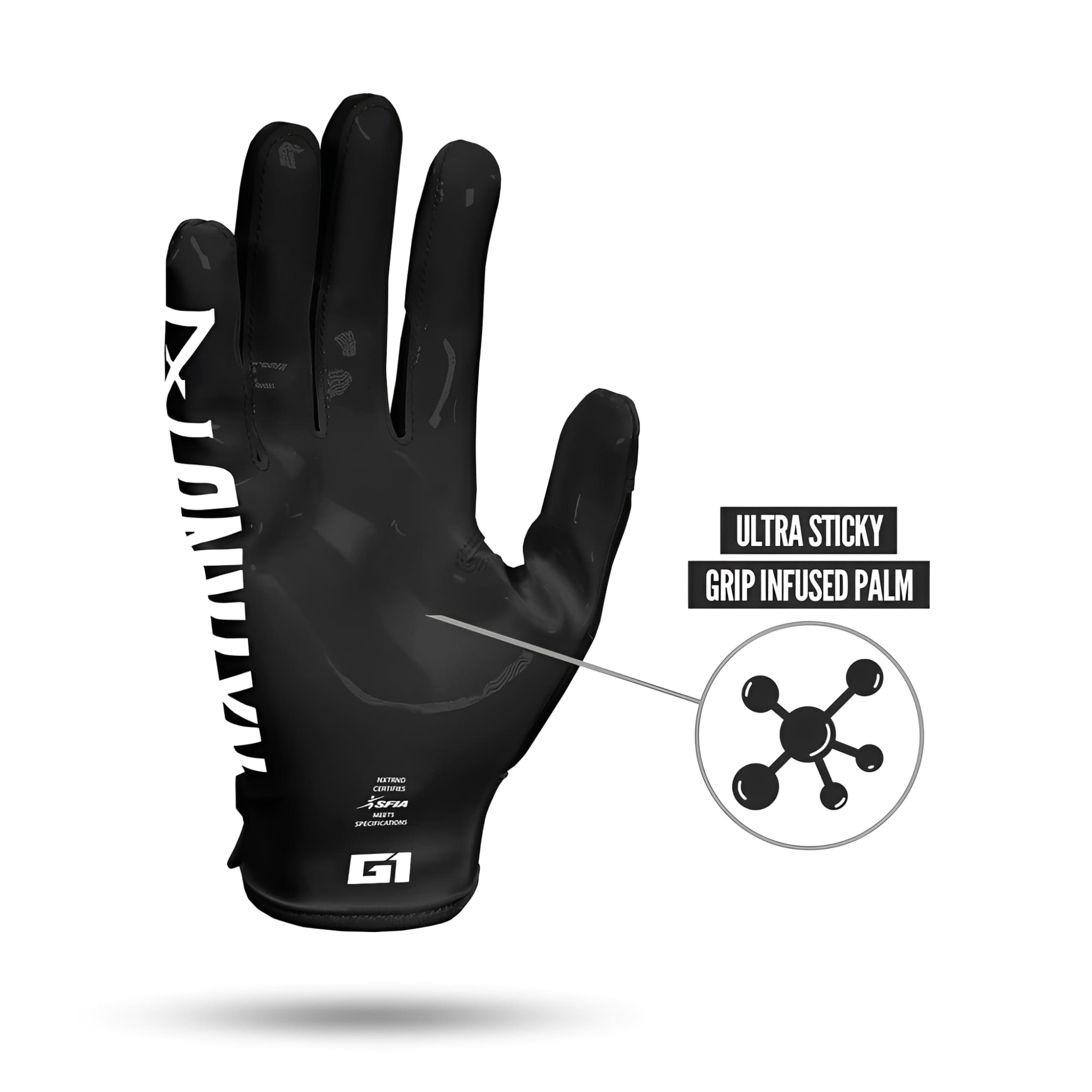 Luvas de futebol americano NXTRND G1® PRO