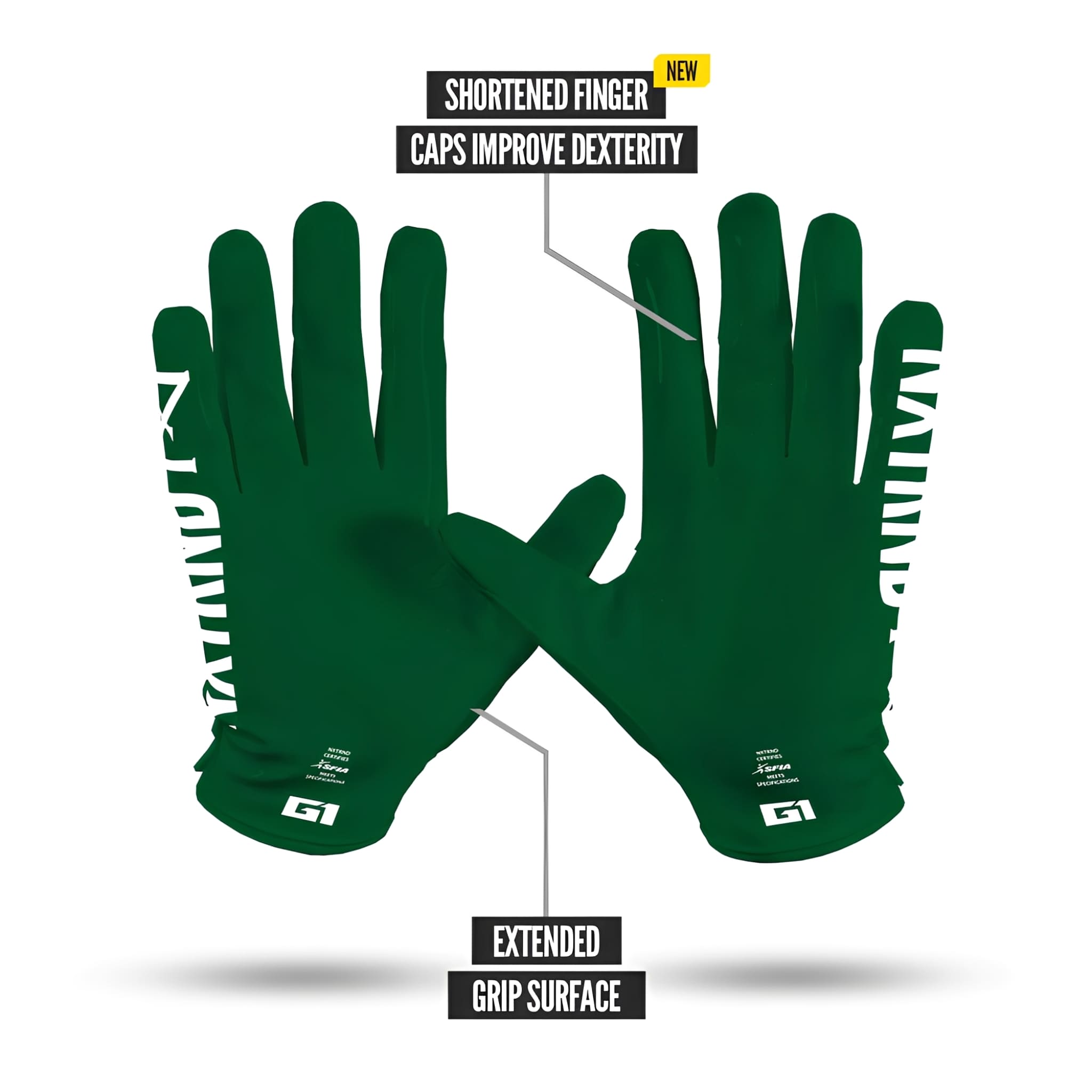 Luvas de futebol americano NXTRND G1® PRO